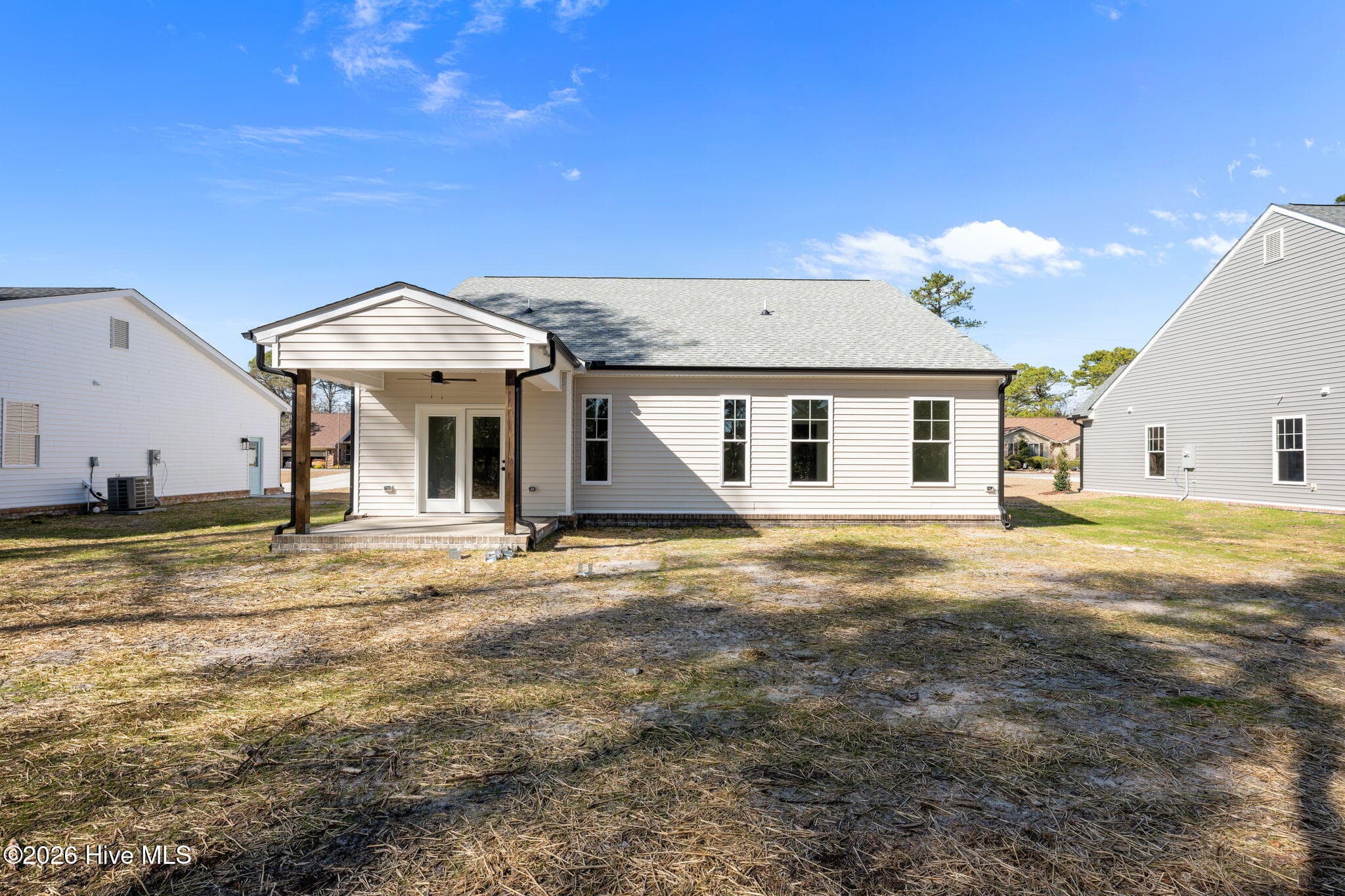 Rear yard - 1216 Petite Terre Court, New Bern, NC 28560