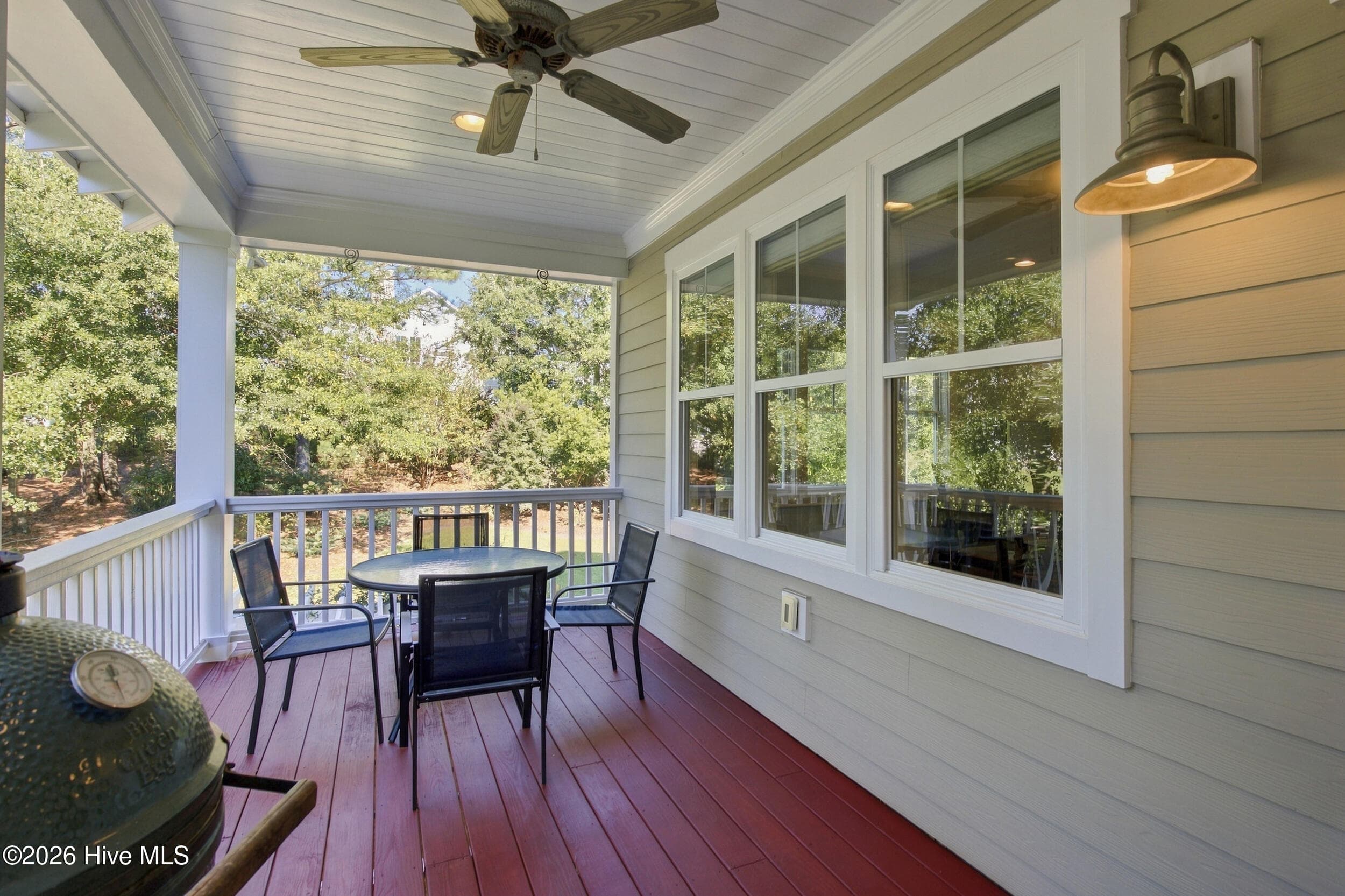 side porch off kitchen - 161 Hammock Watch Way, Hampstead, NC 28443