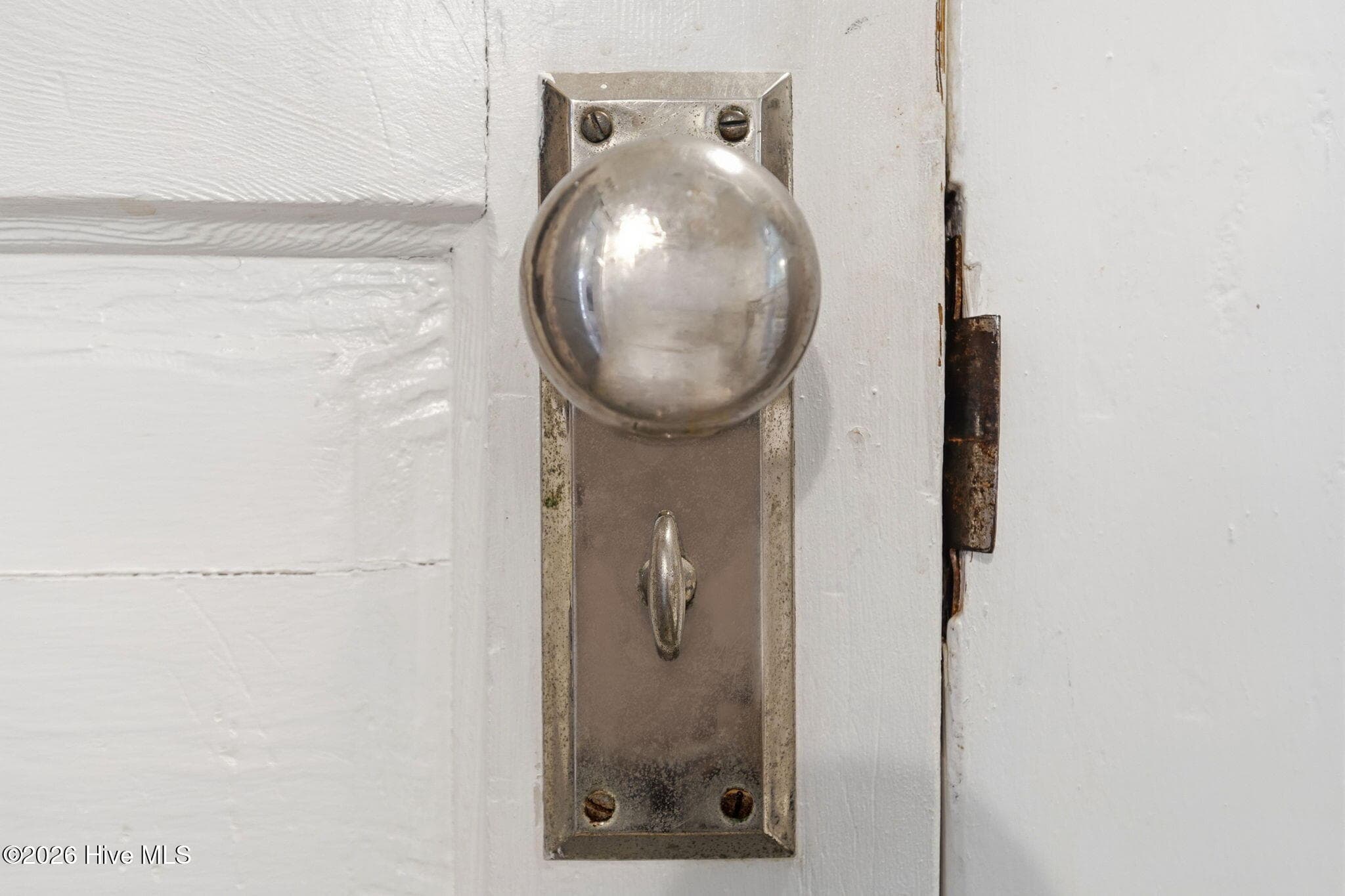 Original doors and handles - 105 E Hargett Street, Richlands, NC 28574