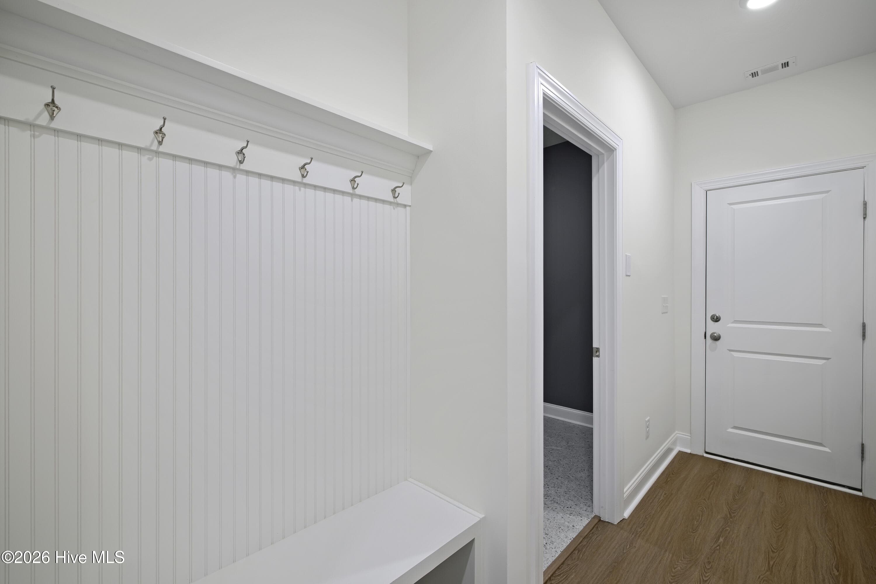 Garage entry coat rack bench - 1589 Bellingham Drive, Beech Island, SC 29842