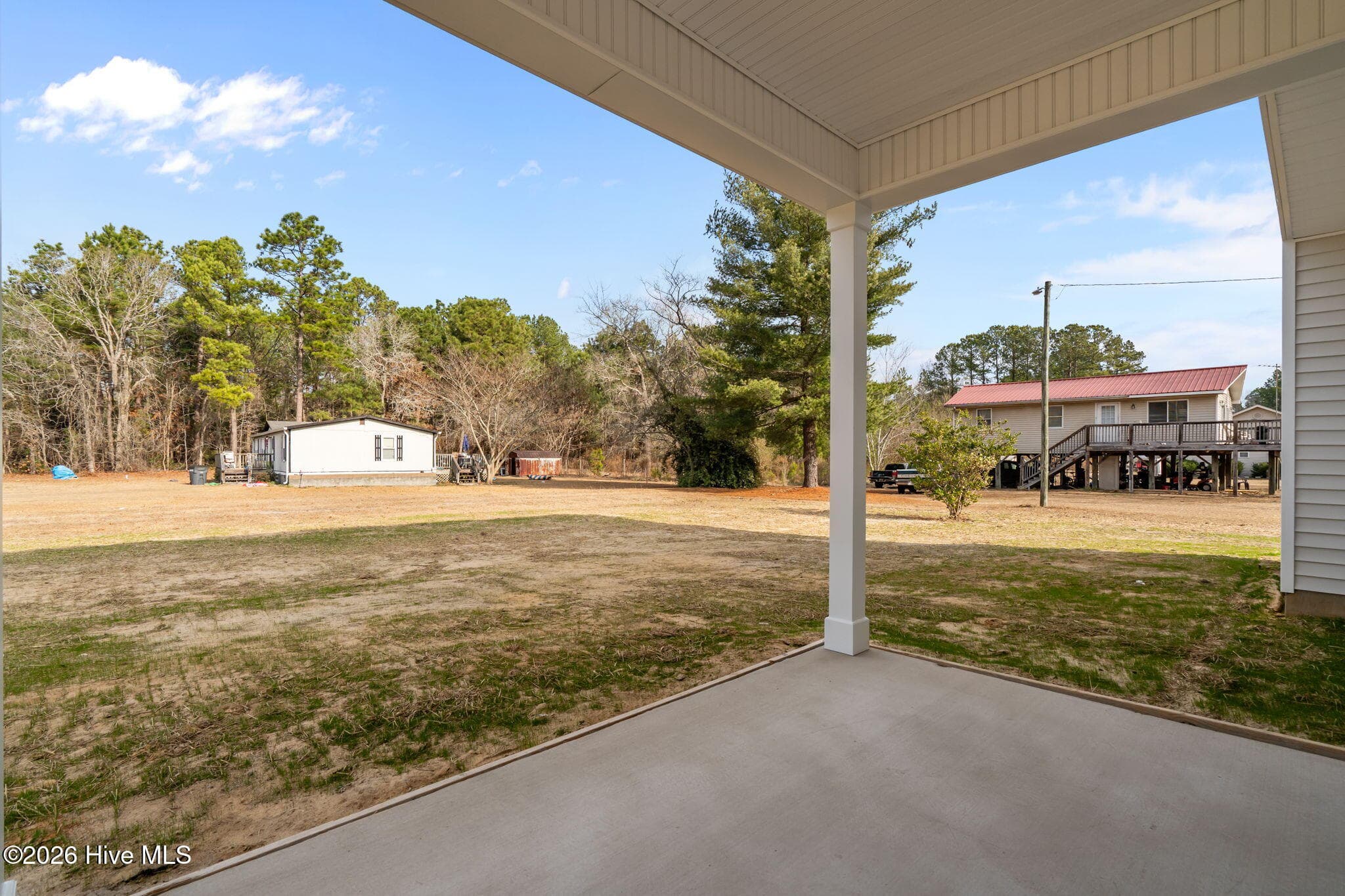 Rear Porch - 394 Lakebay Road, Vass, NC 28394