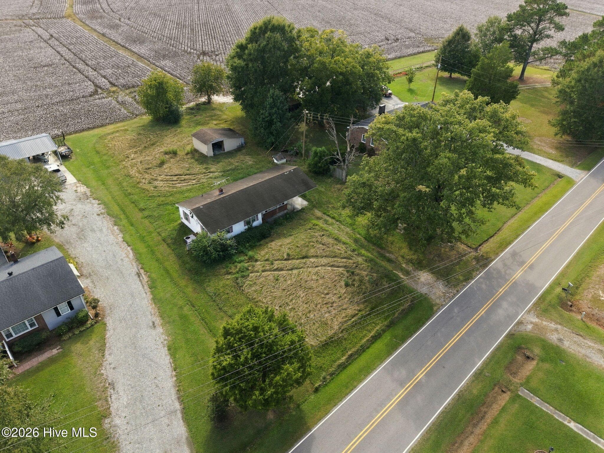 Aerial - 939 Hexlena Road, Aulander, NC 27805