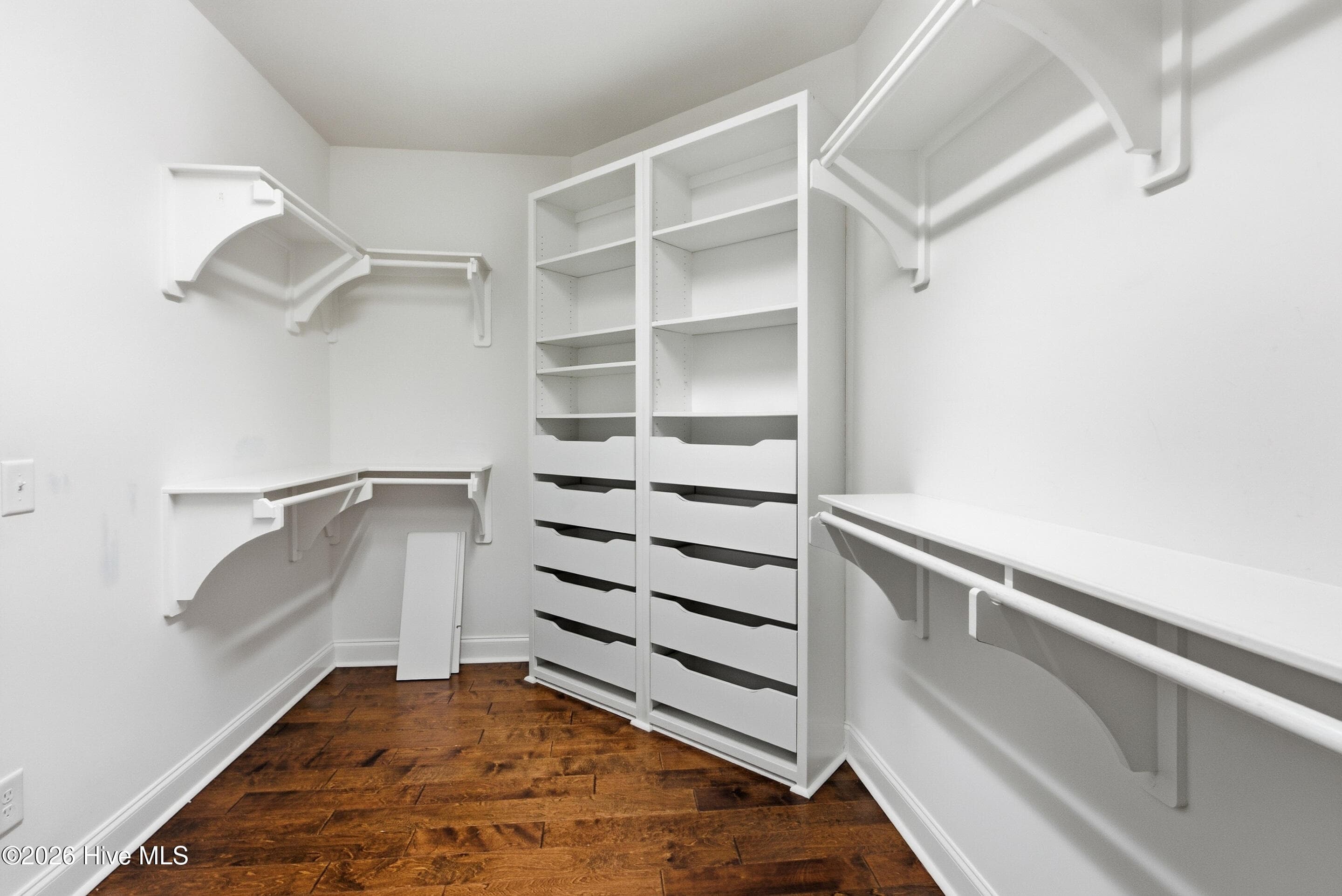 Master Closet it with built in drawers - 2153 Forest View Circle, Leland, NC 28451