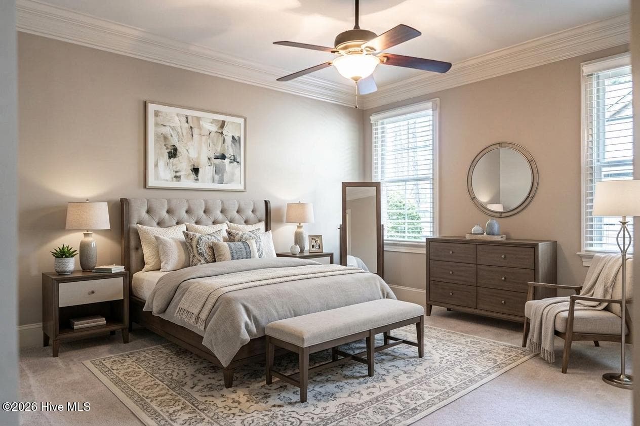 Guest bedroom 1 - 38 E Augusta Lane, Southern Pines, NC 28387