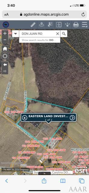 0 Don Juan Road, Hertford, NC 27944