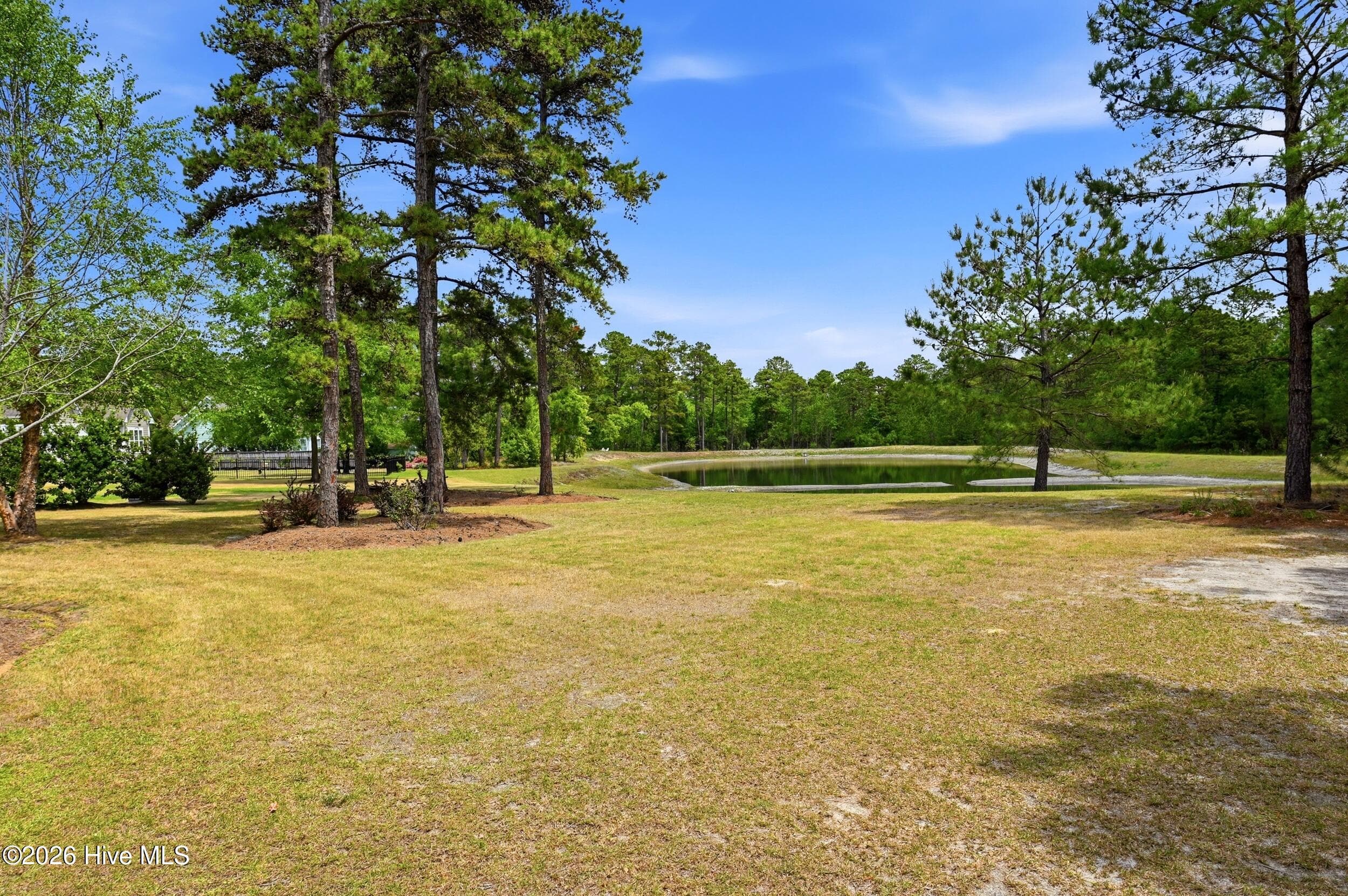 Backyard is private and on the pond - 9385 Fallen Pear Lane NE, Leland, NC 28451