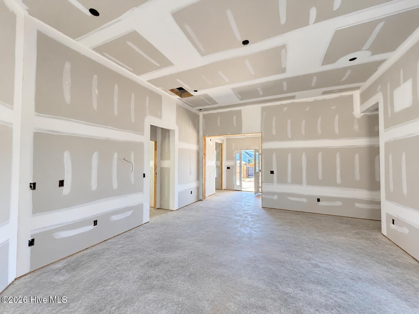 View looking toward the front door. Taken 10/1/2026 - 2105 Sandbrook Loop, Leland, NC 28451