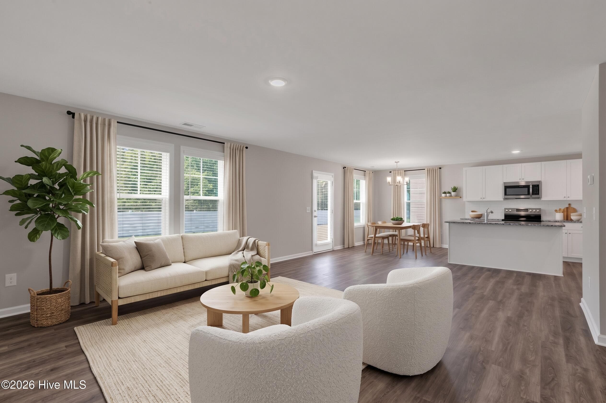 Virtually Staged - 17 W Emily Gardens Drive, Selma, NC 27576