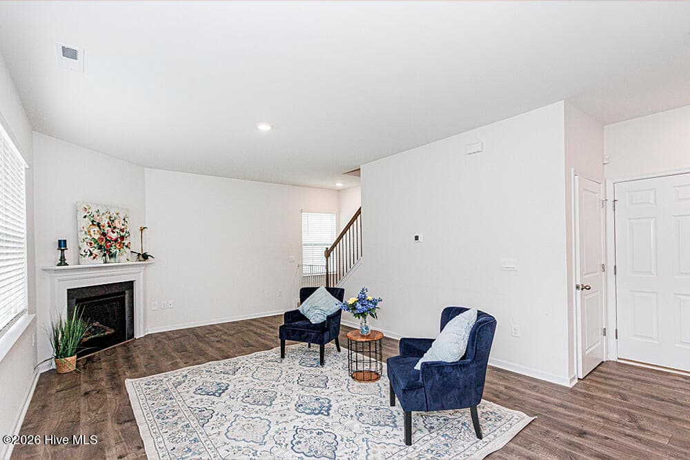 Living Room - 1226 Middlecrest Drive, Rocky Mount, NC 27804