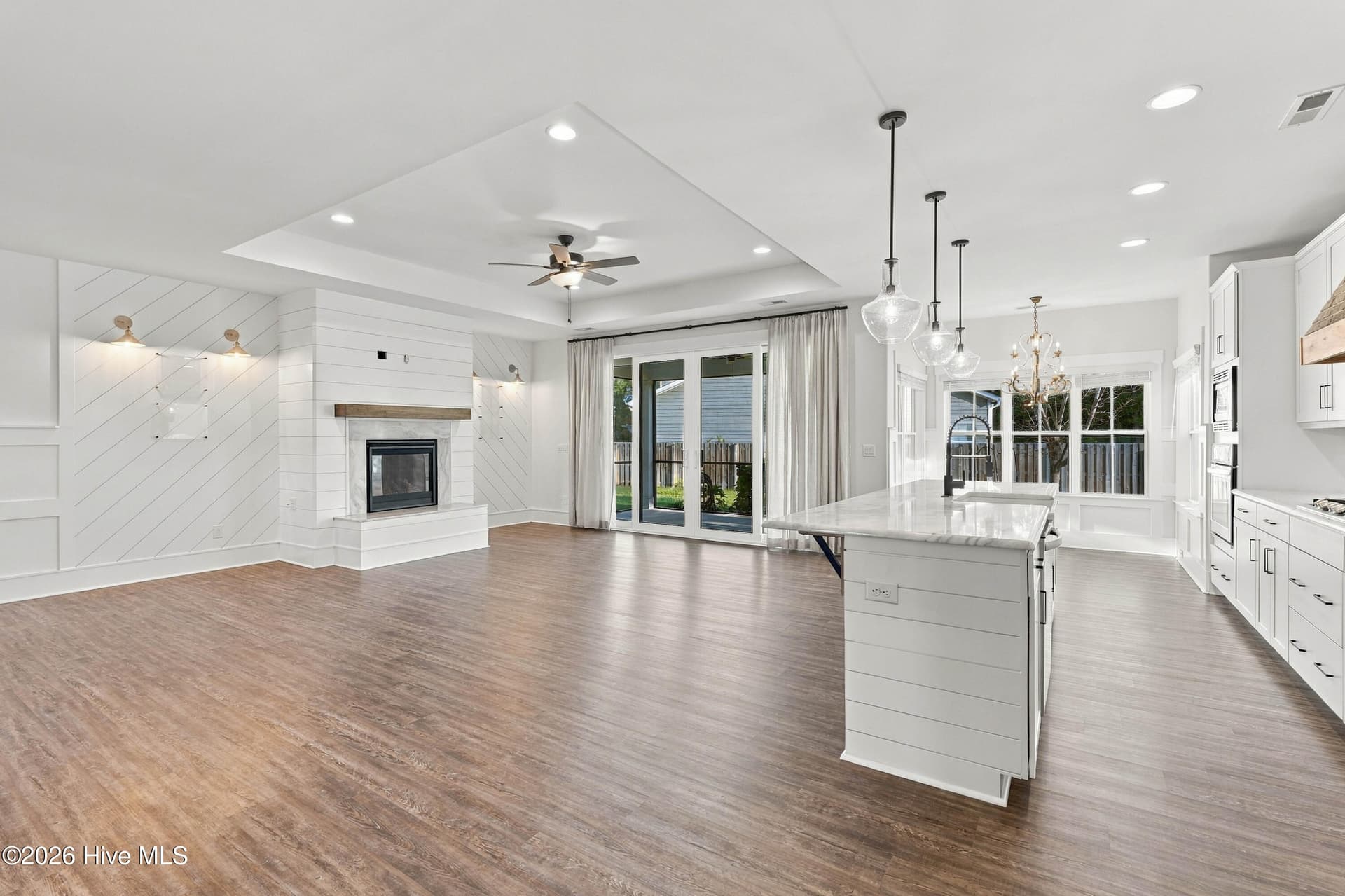 Kitchen and Living Area - 11 Lemongrass Court, Hampstead, NC 28443