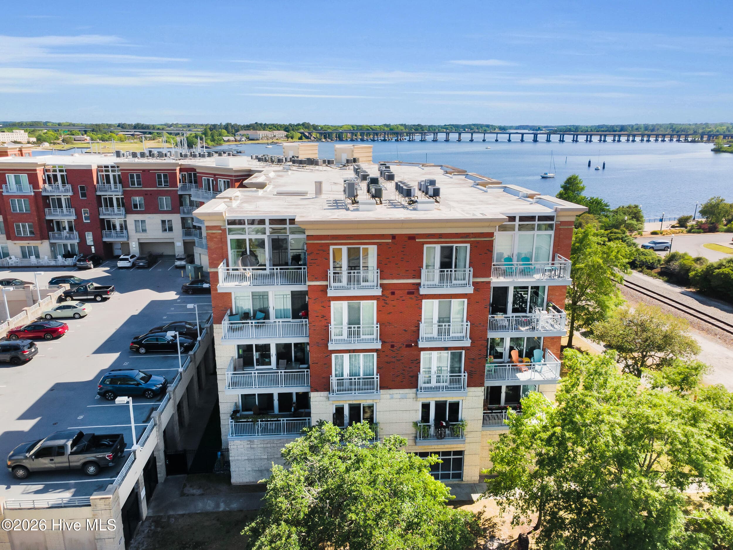 Aerial View - 336 Sky Sail Boulevard, New Bern, NC 28560