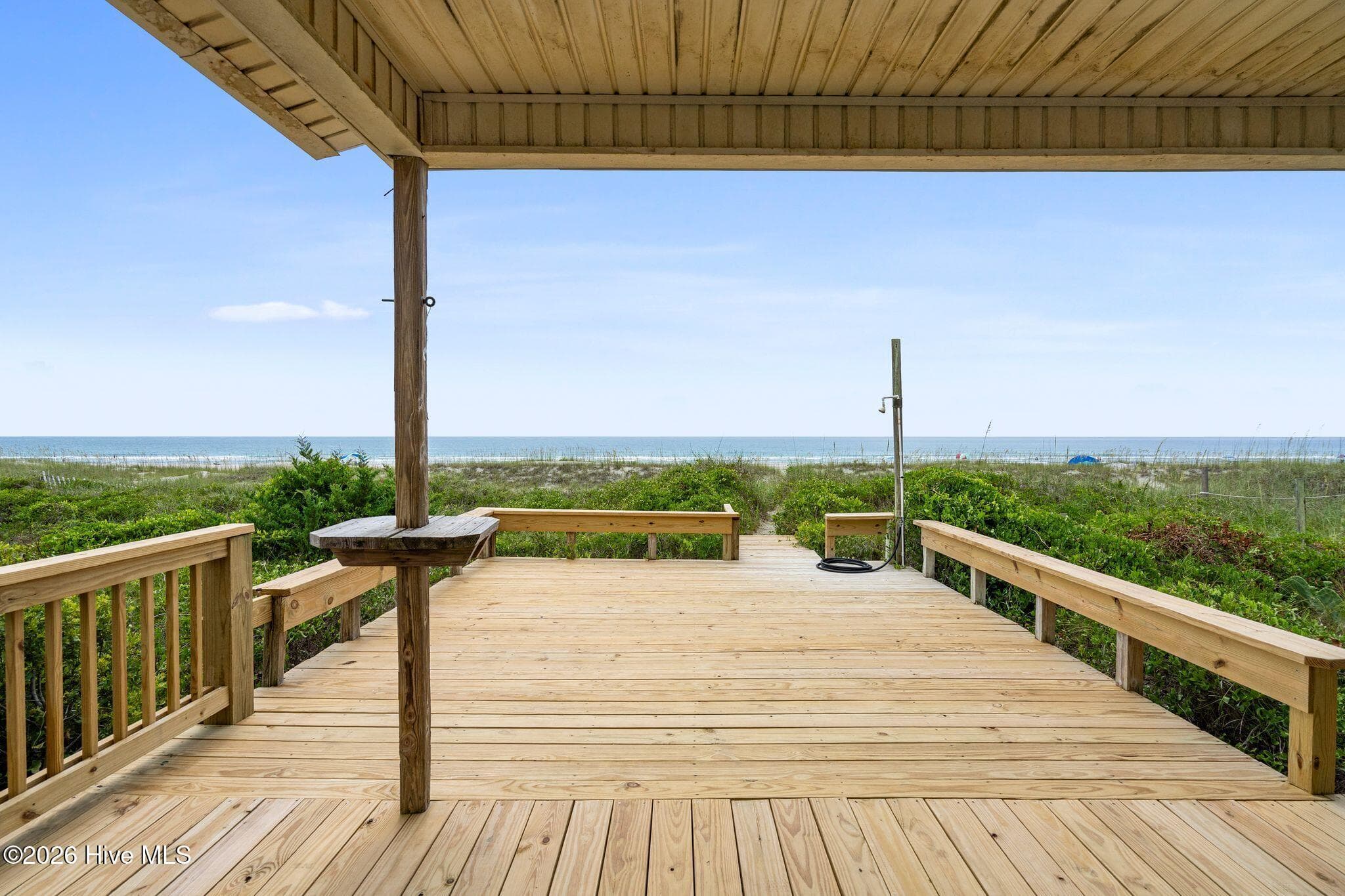 Shade, breeze and absolutely no reason to hurry. - 129 S Anderson Boulevard A, Topsail Beach, NC 28445