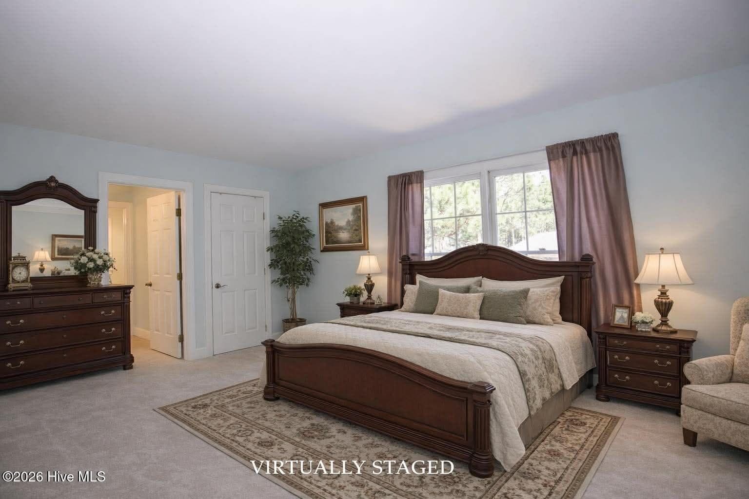 Virtually Staged Photo - 3 Drayton Court, Southern Pines, NC 28387