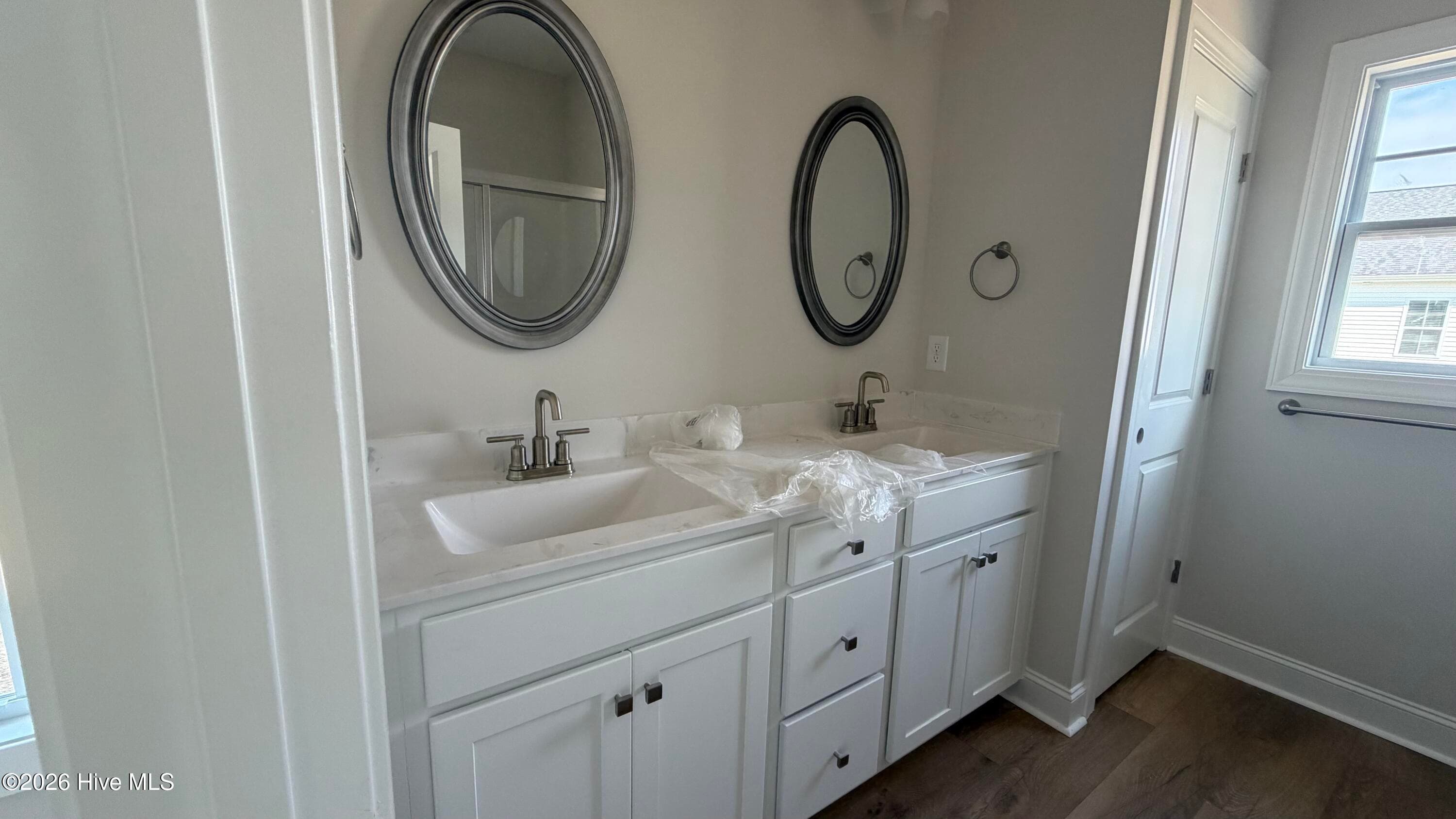 owner suite dual vanity, update pic 8/12 - 3229 Meadow Drive, Farmville, NC 27828