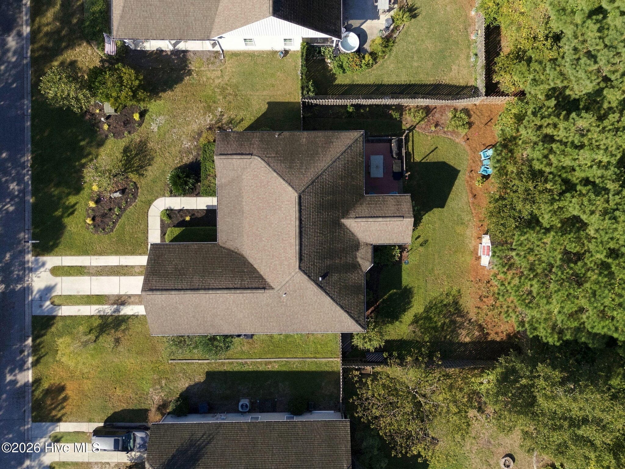 Lot is perfect size for your children to play or pets. Yard is fenced - 4490 Frying Pan Road SE, Southport, NC 28461, Southport