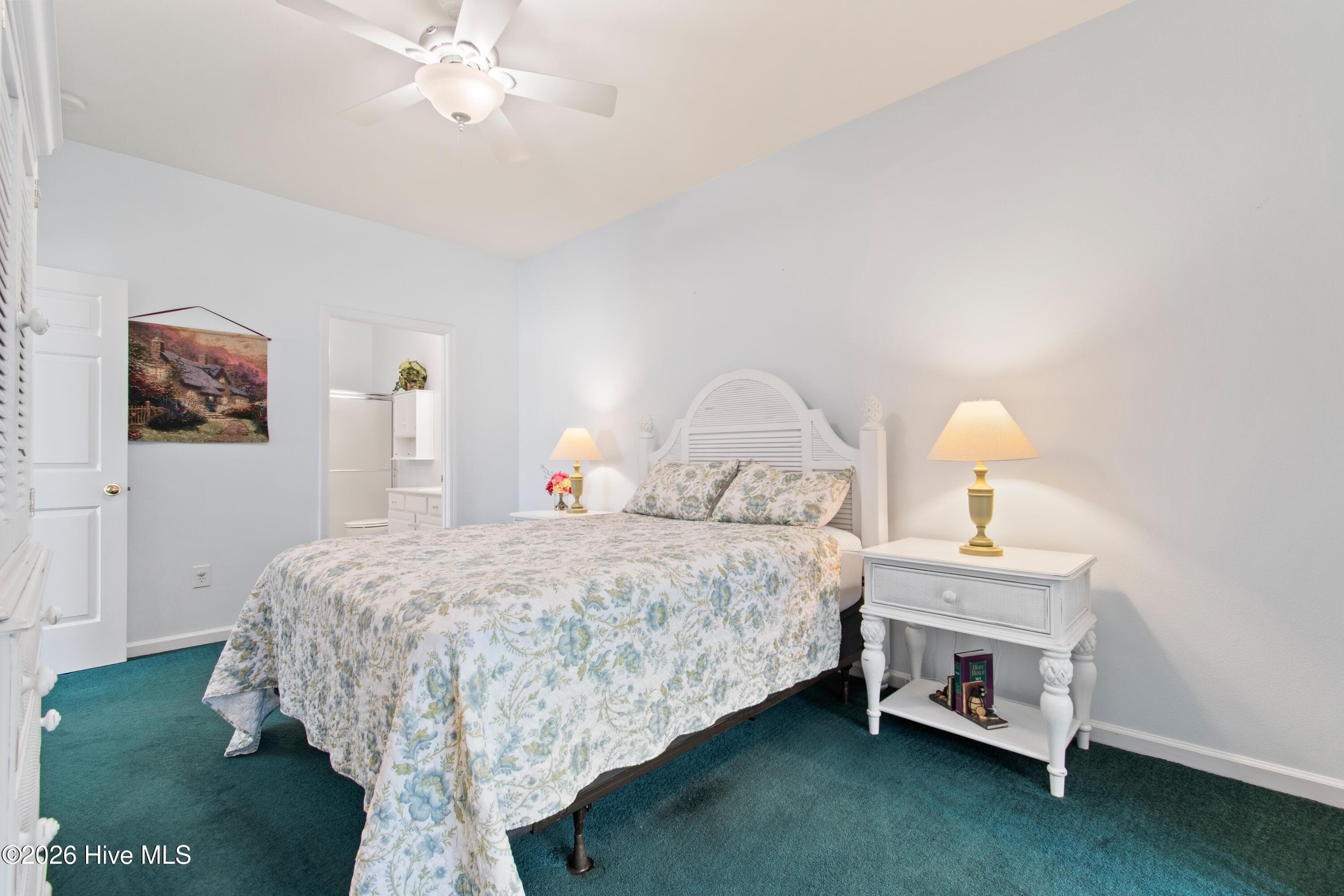 Primary suite overlooking golf course and water view - 940 Great Egret Circle SW # 2, Sunset Beach, NC 28468
