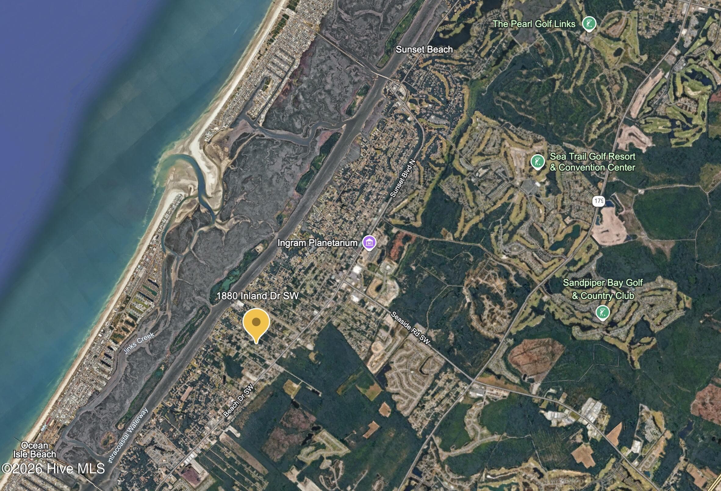 Residential Lot at 1880 Inland Drive SW, Ocean Isle Beach, NC 28469, photo 3 of 4