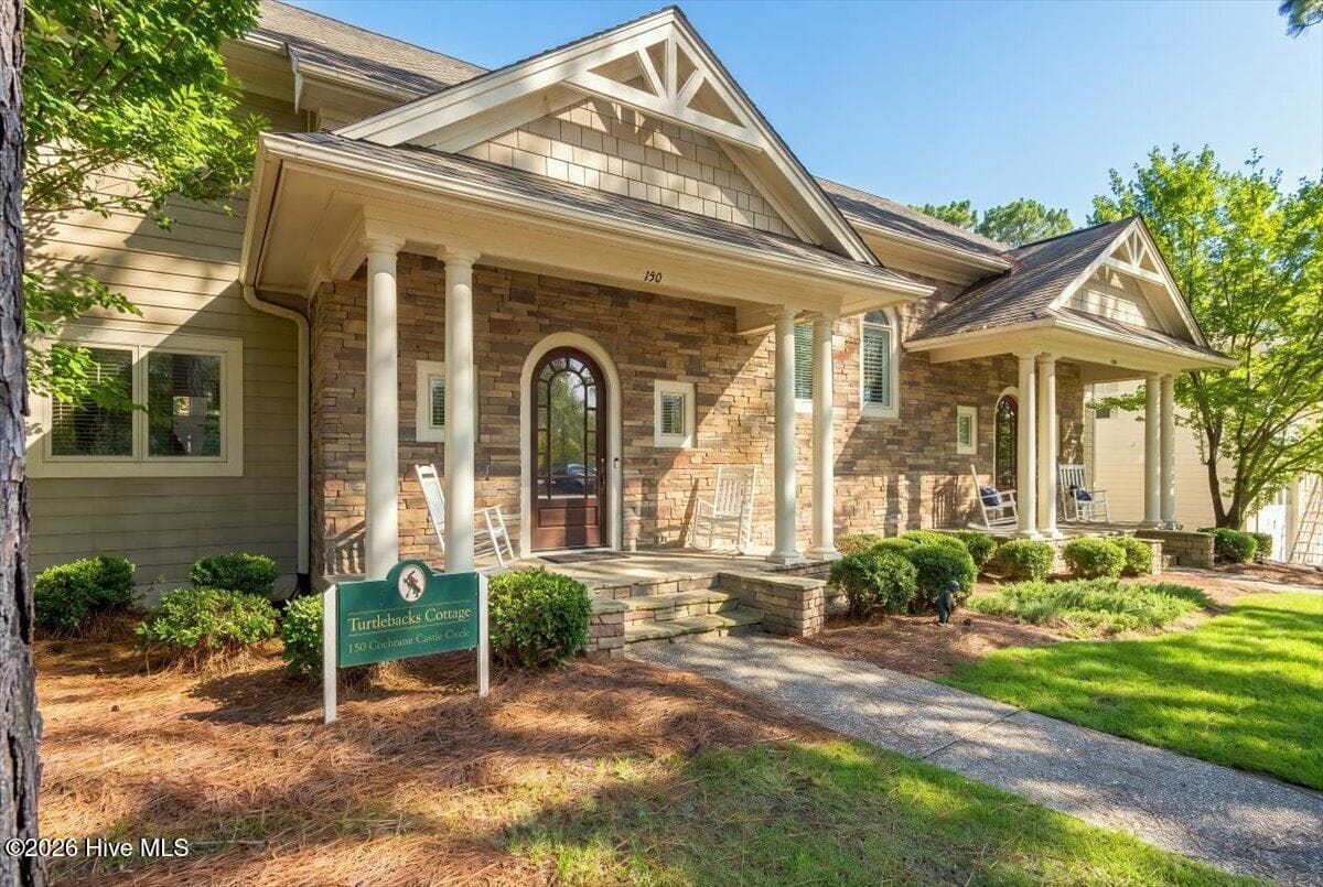 Nestled inside the prestigious, gated community of Pinehurst National No. 9. - 150 Cochrane Castle Circle, Pinehurst, NC 28374