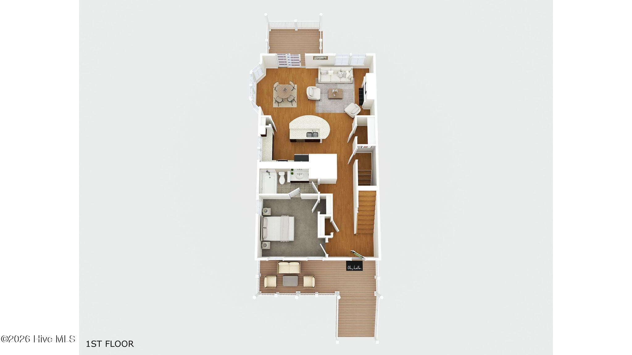 Main Floor - 207 S Academy Street, Washington, NC 27889