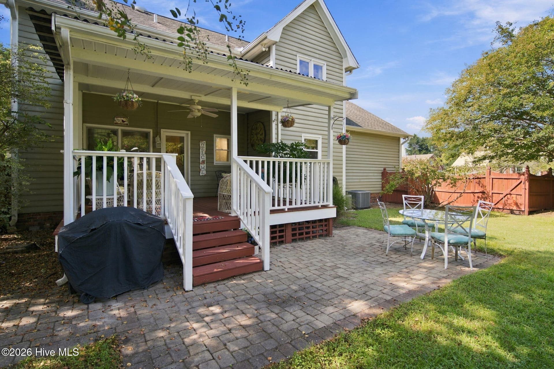 View of back of house - 3501 Kyle Court, Wilmington, NC 28409