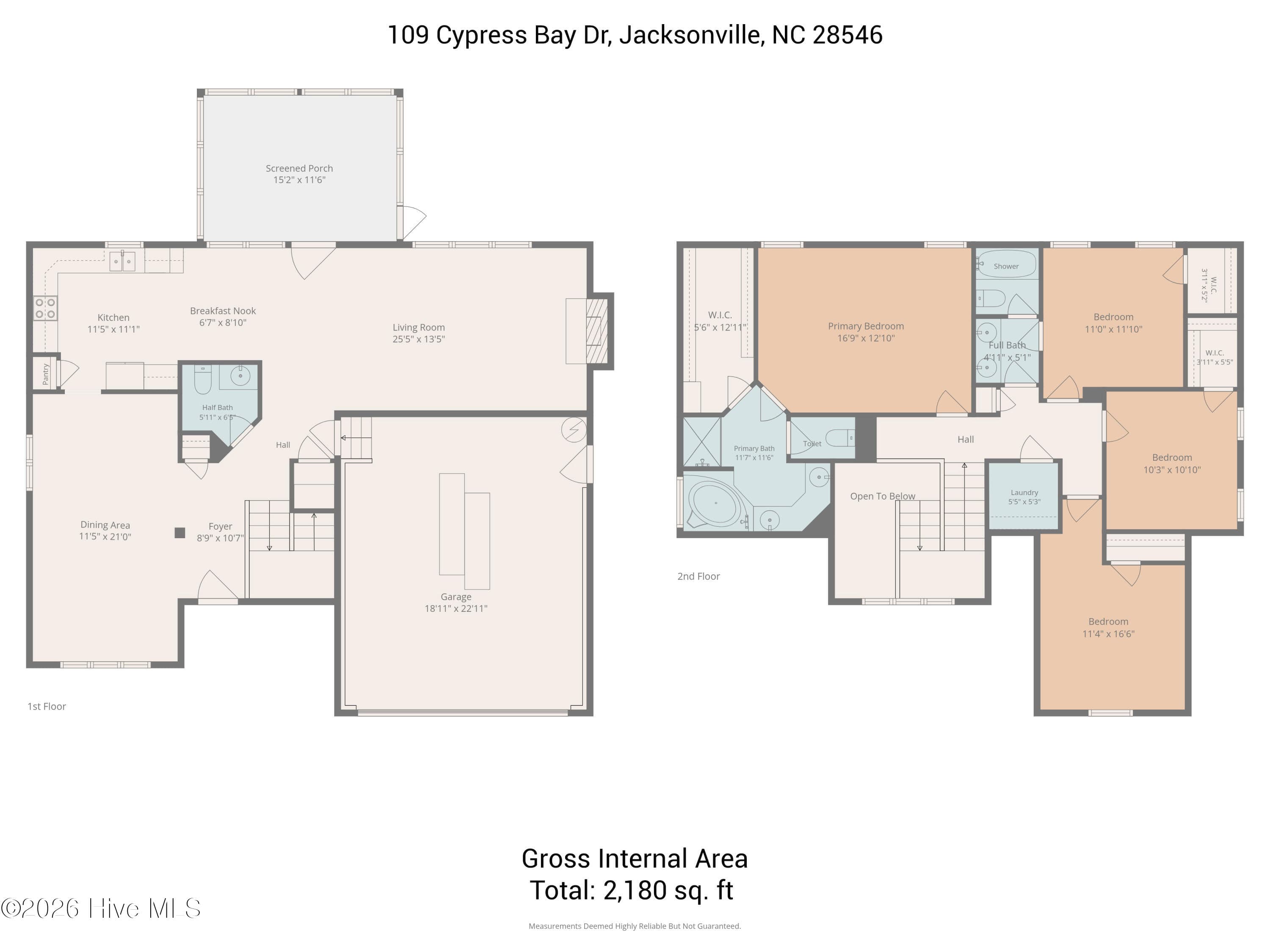 Single Family Residence at 109 Cypress Bay Drive, Jacksonville, NC 28546, photo 37 of 37
