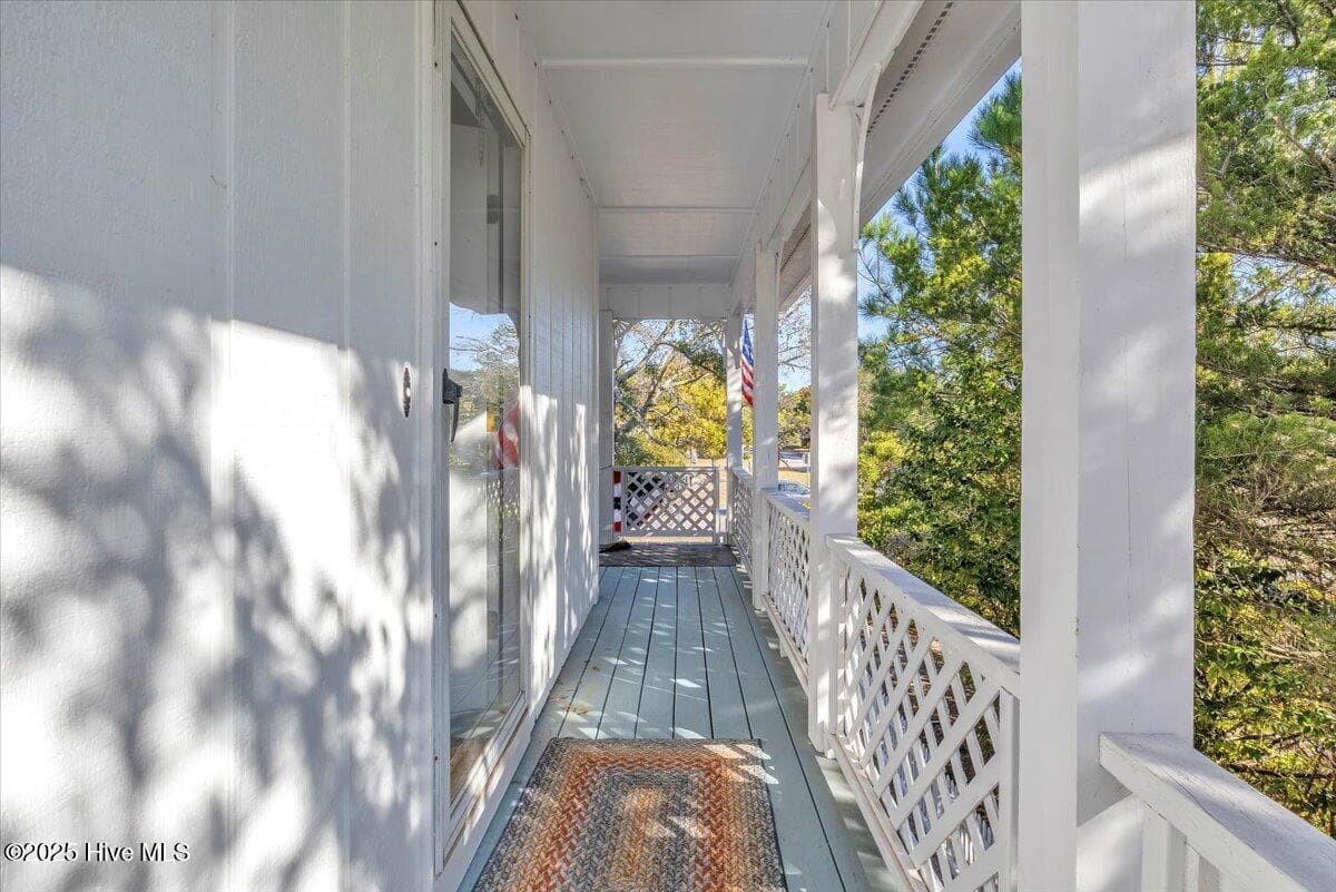 Front Wrap Around Porch - 2507 E Oak Island Drive, Oak Island, NC 28465, Oak Island