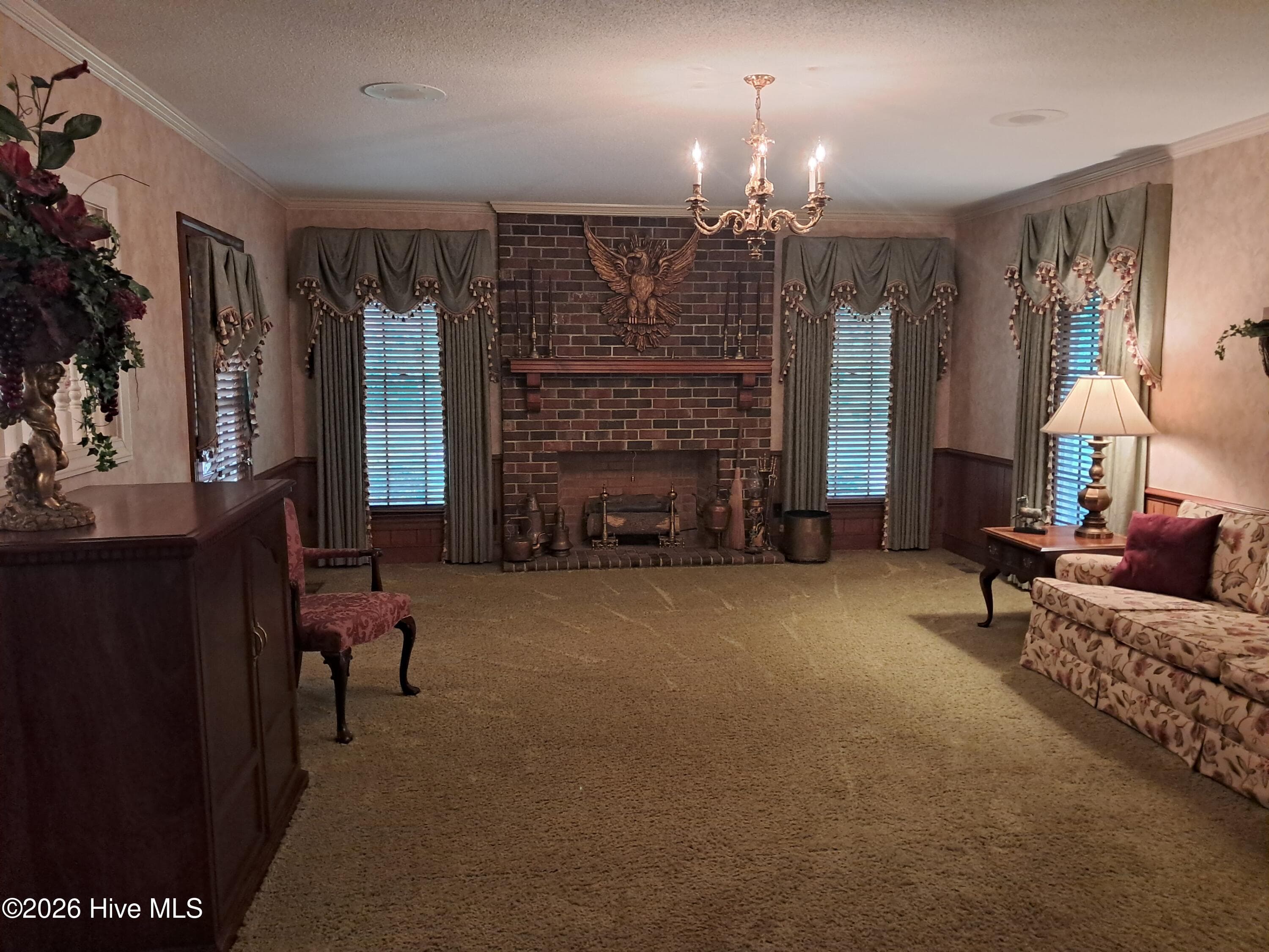 Main house den - 316 First Street, Hookerton, NC 28538
