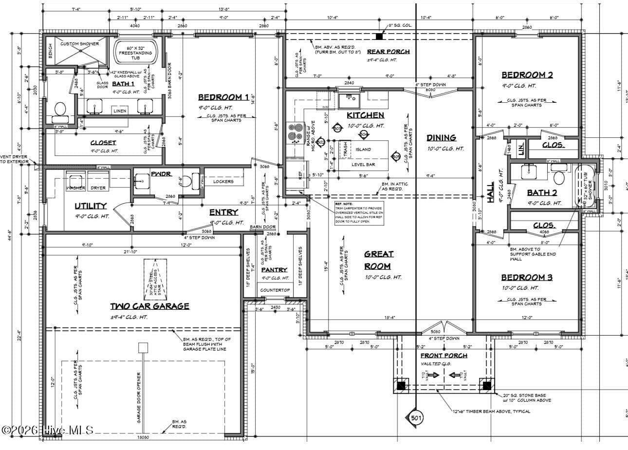 Single Family Residence at Lot 28 Kershaw Creek Drive, Oriental, NC 28571, photo 4 of 4