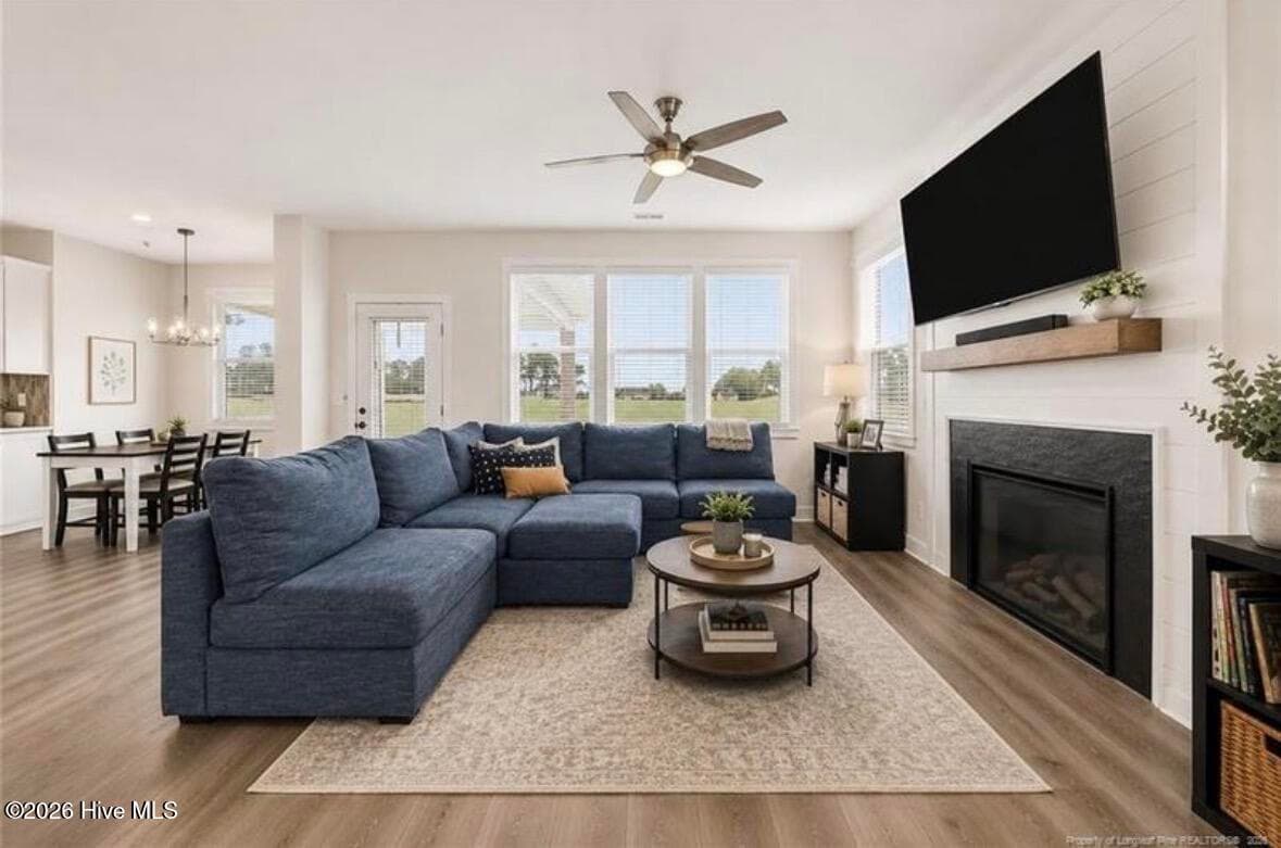Living Room - 158 Rocking Horse Lane, Raeford, NC 28376