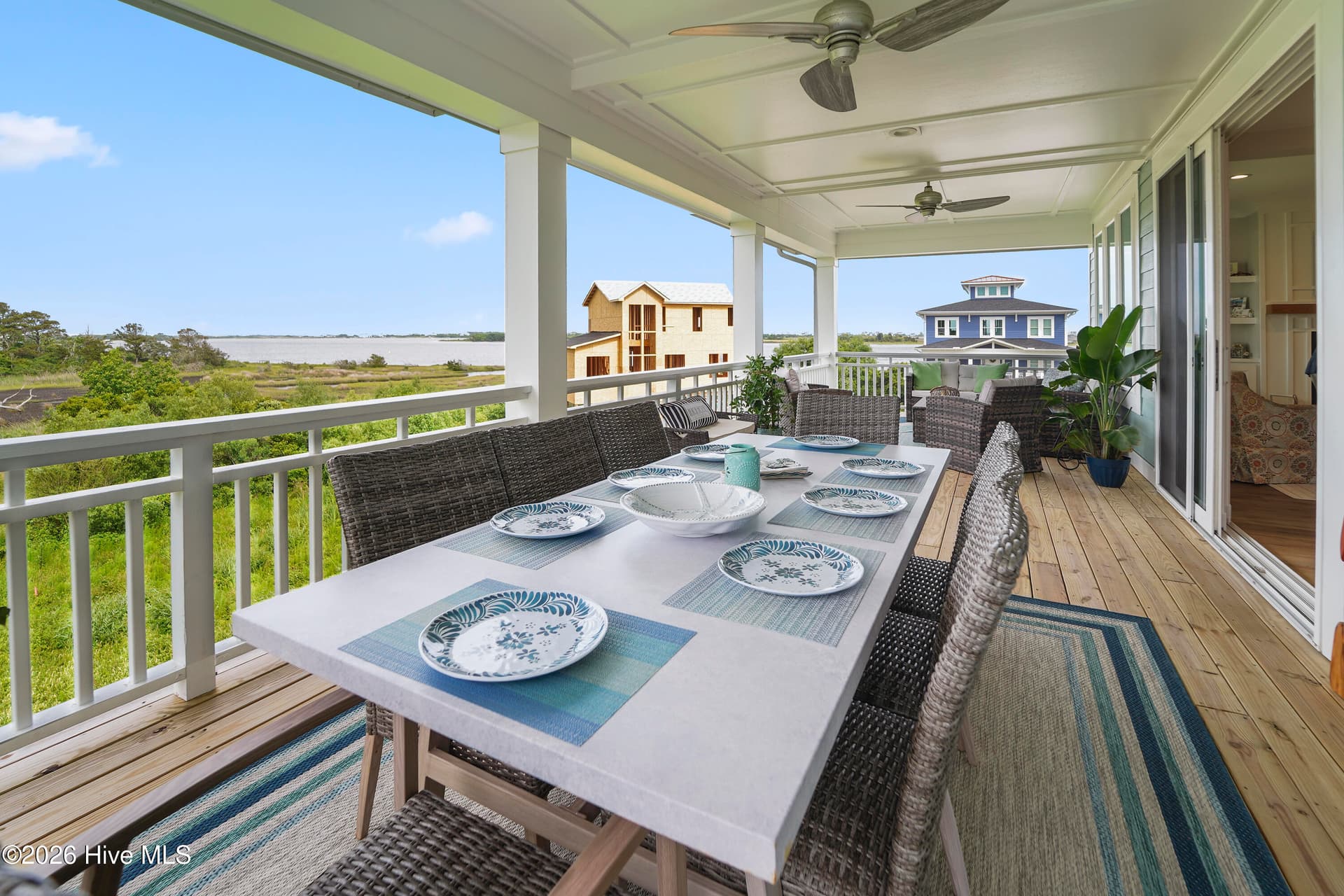 Back Deck - 401 Caspian Court, Holly Ridge, NC 28445