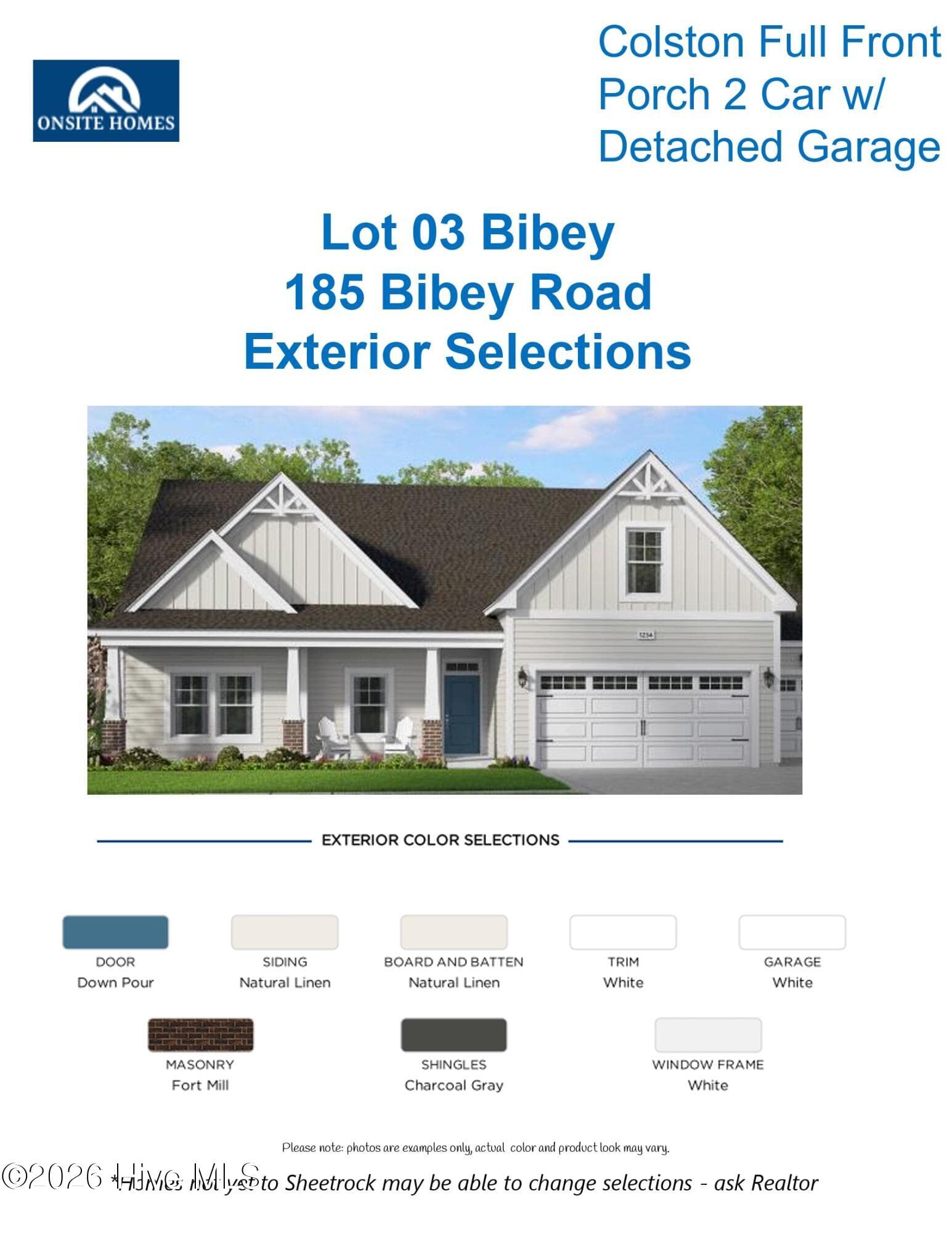 Selections 1 - 185 Bibey Road Lot 3, Carthage, NC 28327