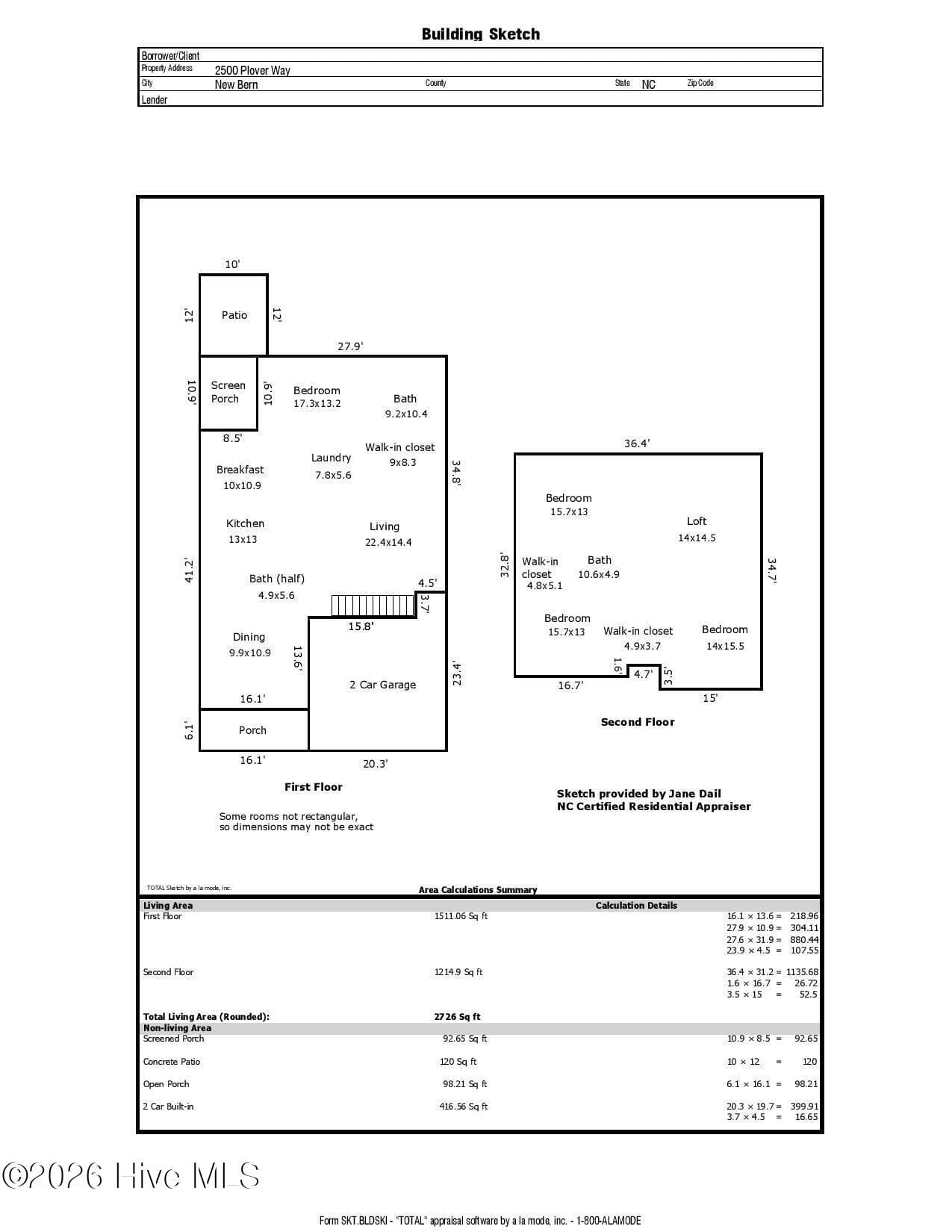 Single Family Residence at 2500 Plover Way, New Bern, NC 28562, New Bern, photo 15 of 61