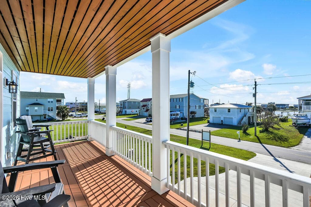 Master suite balcony on 2nd floor - 244 Grandview Drive, Sneads Ferry, NC 28460