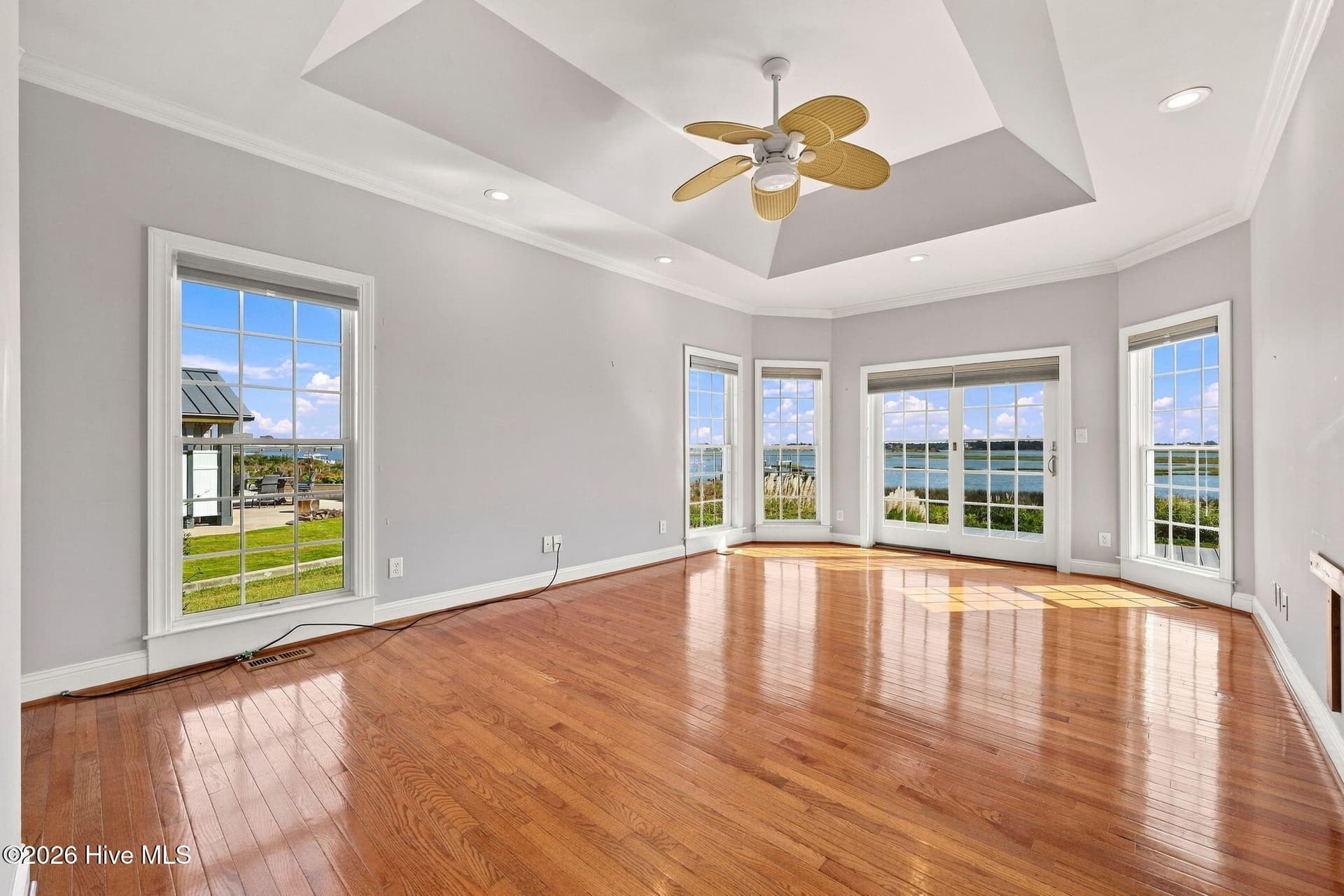 more views from master! even has walk out to the deck! - 105 Magens Court W, Cedar Point, NC 28584