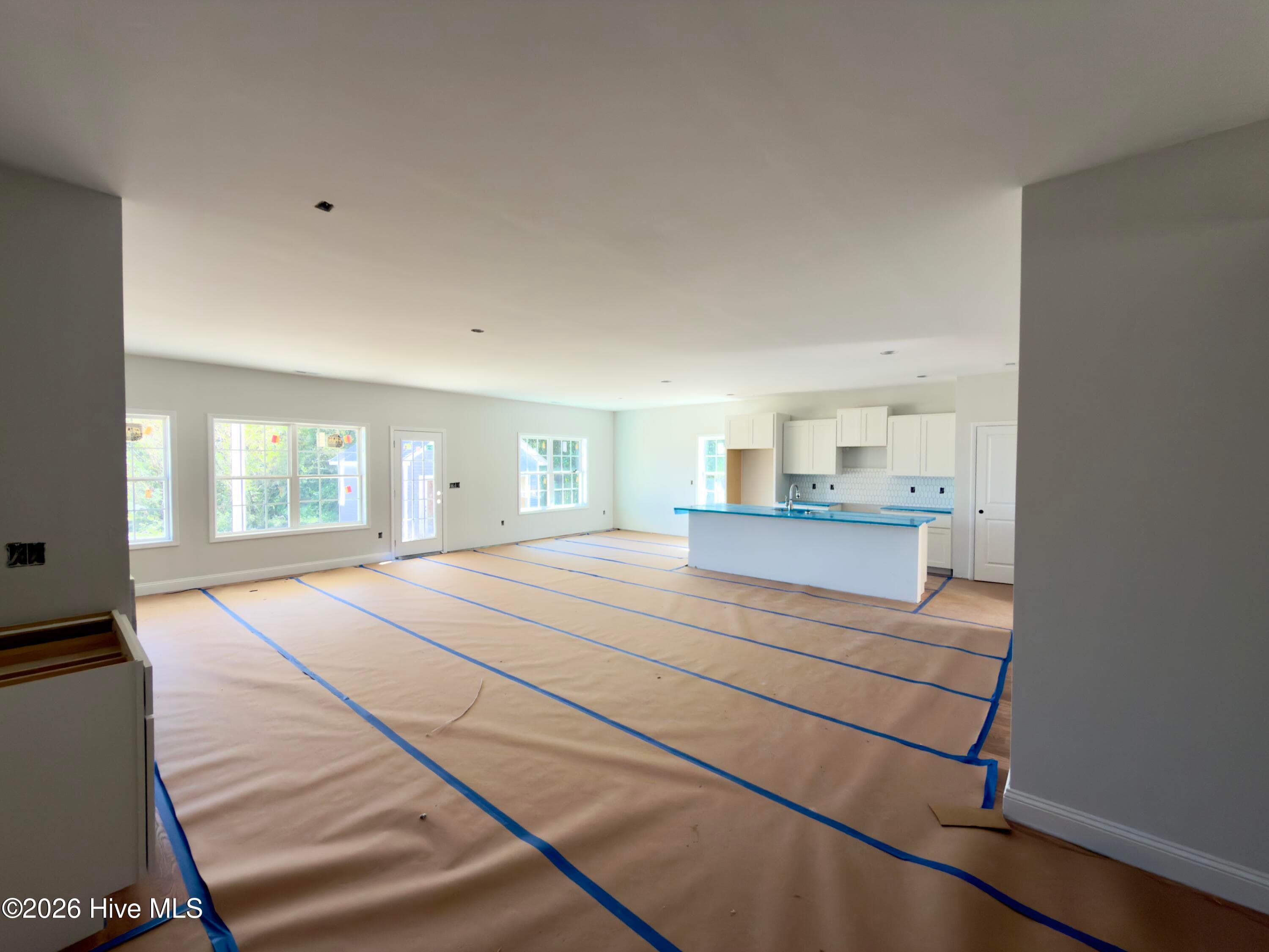 Kitchen/Living - 197 Bibey Road, Carthage, NC 28327