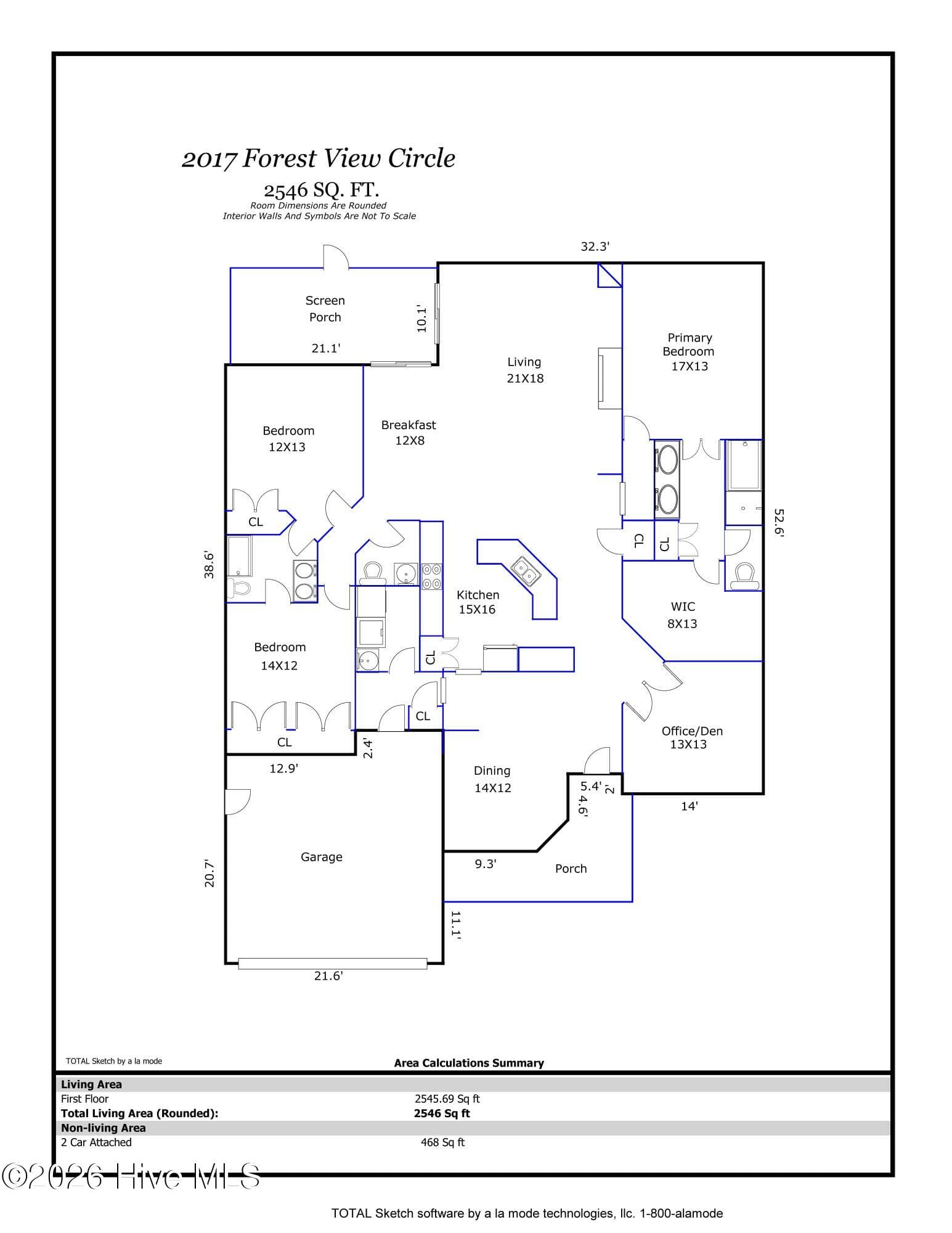 Single Family Residence at 2017 Forest View Circle, Leland, NC 28451, photo 35 of 56