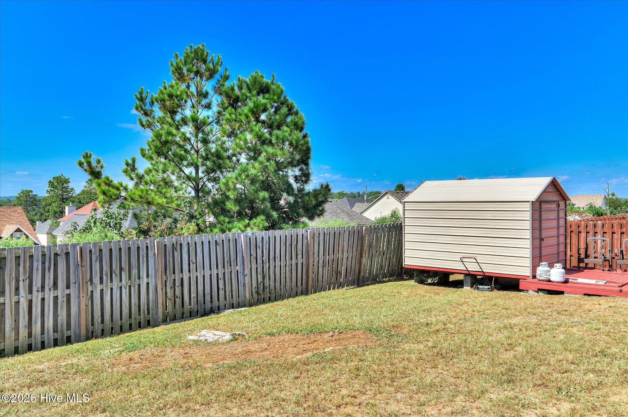 Back yard - 1730 Ethan Way, Hephzibah, GA 30815