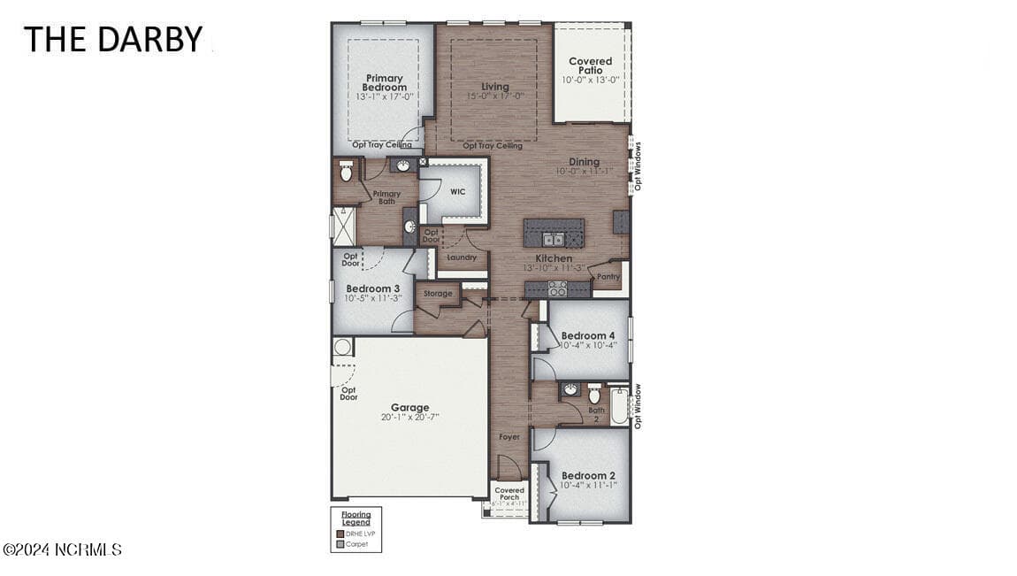 Amazing layout with primary bedroom on the main floor. - 2012 Willowleaf Drive Lot 02, Leland, NC 28451