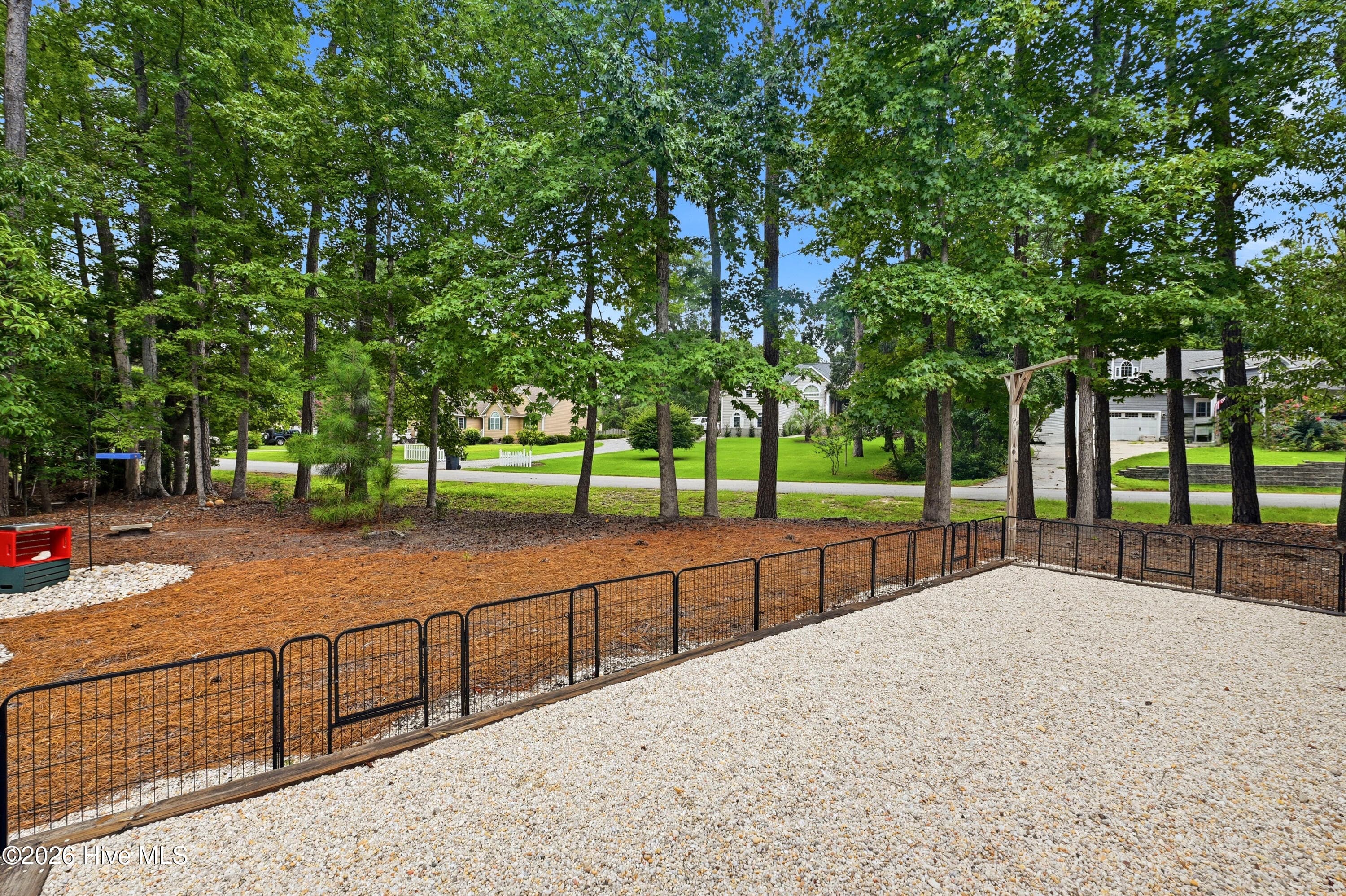 Private Backyard - 100 Hickory Circle, Hampstead, NC 28443