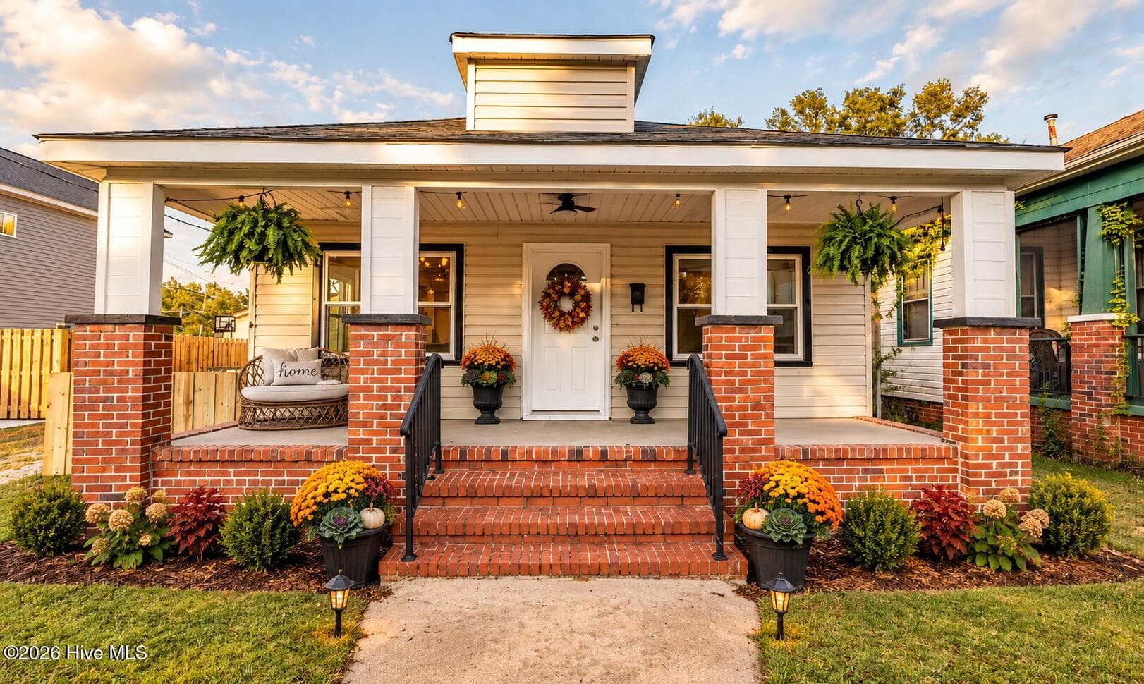 Virtual staged fall look - 1109 S 9th Street, Wilmington, NC 28401