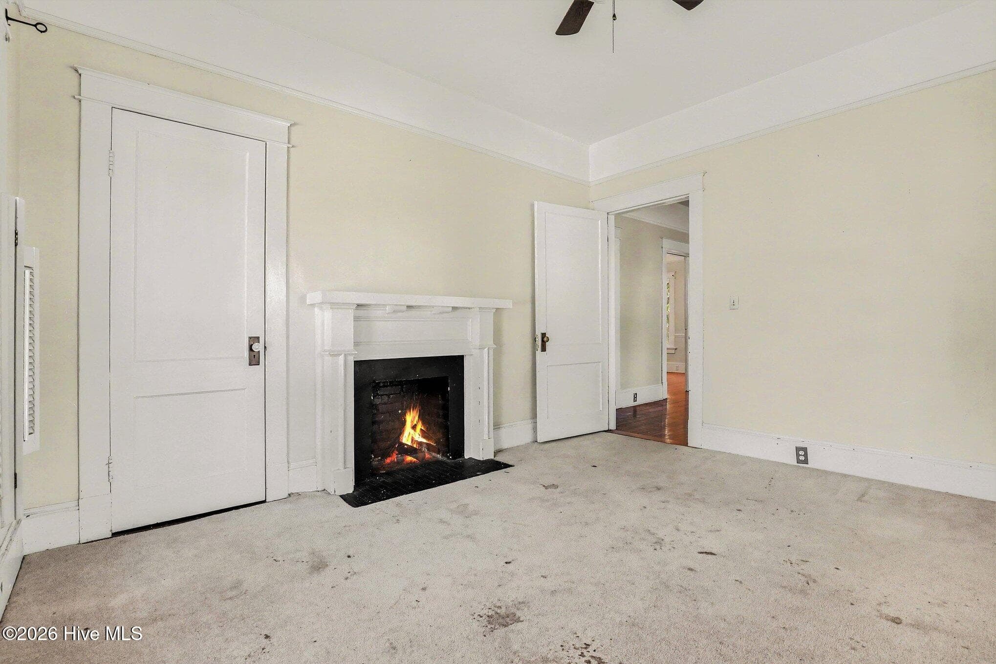 Bedroom 2. Visual effects added to FP, condition of FP is unknown. - 202 N Green Street, Selma, NC 27576