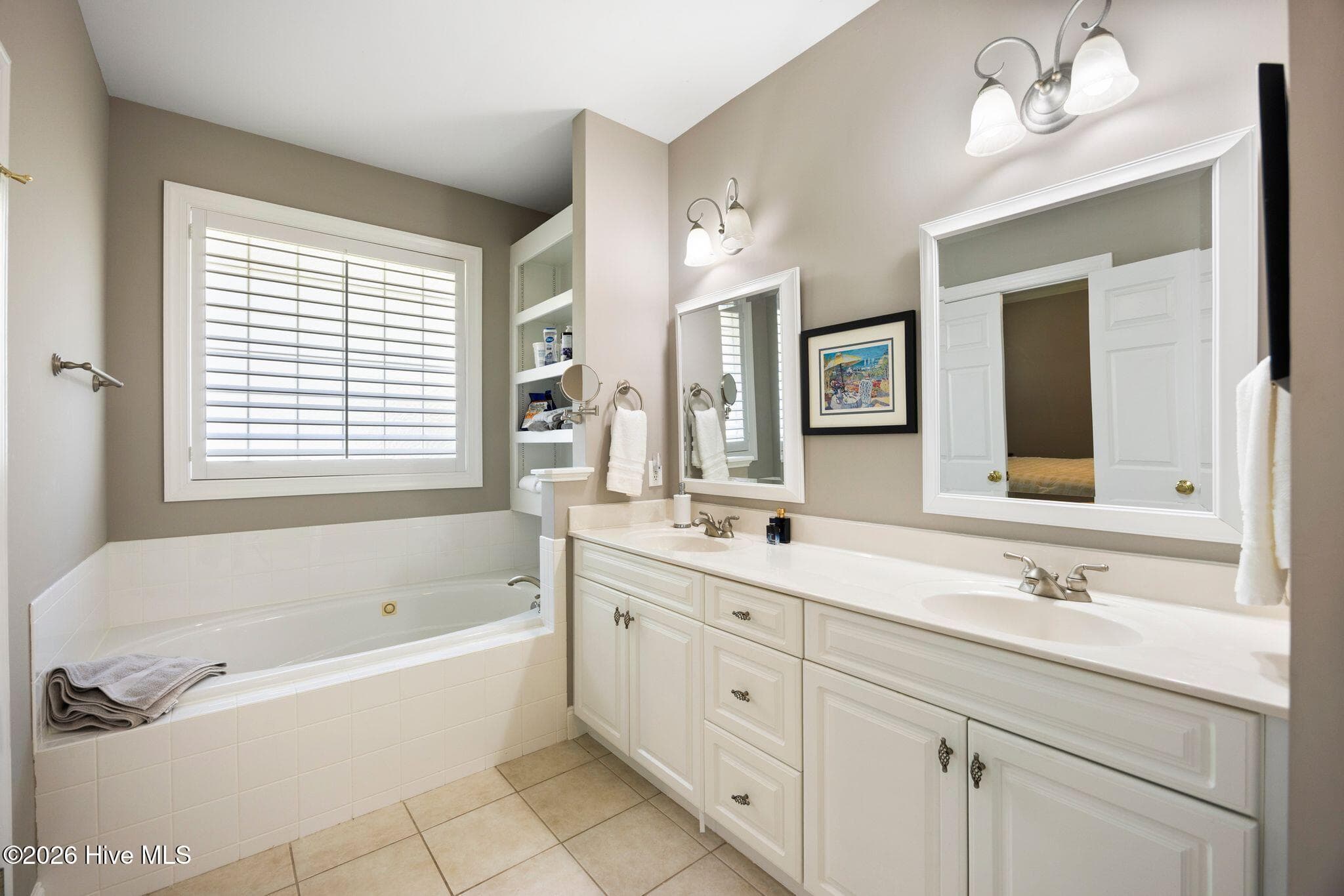 EN SUITE BATH in Primary Bedroom Suite - 2807 Inverness Circle SE, Southport, NC 28461