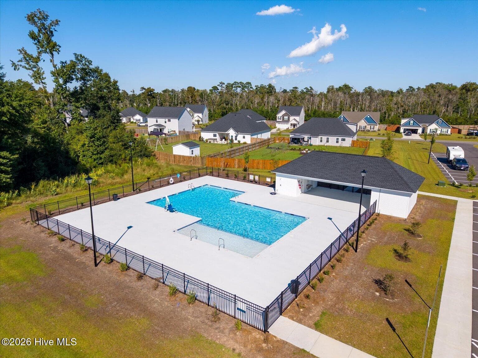 Wylie Branch Community Pool & Bathhouse - 12 N Ardsley Lane, Rocky Point, NC 28457