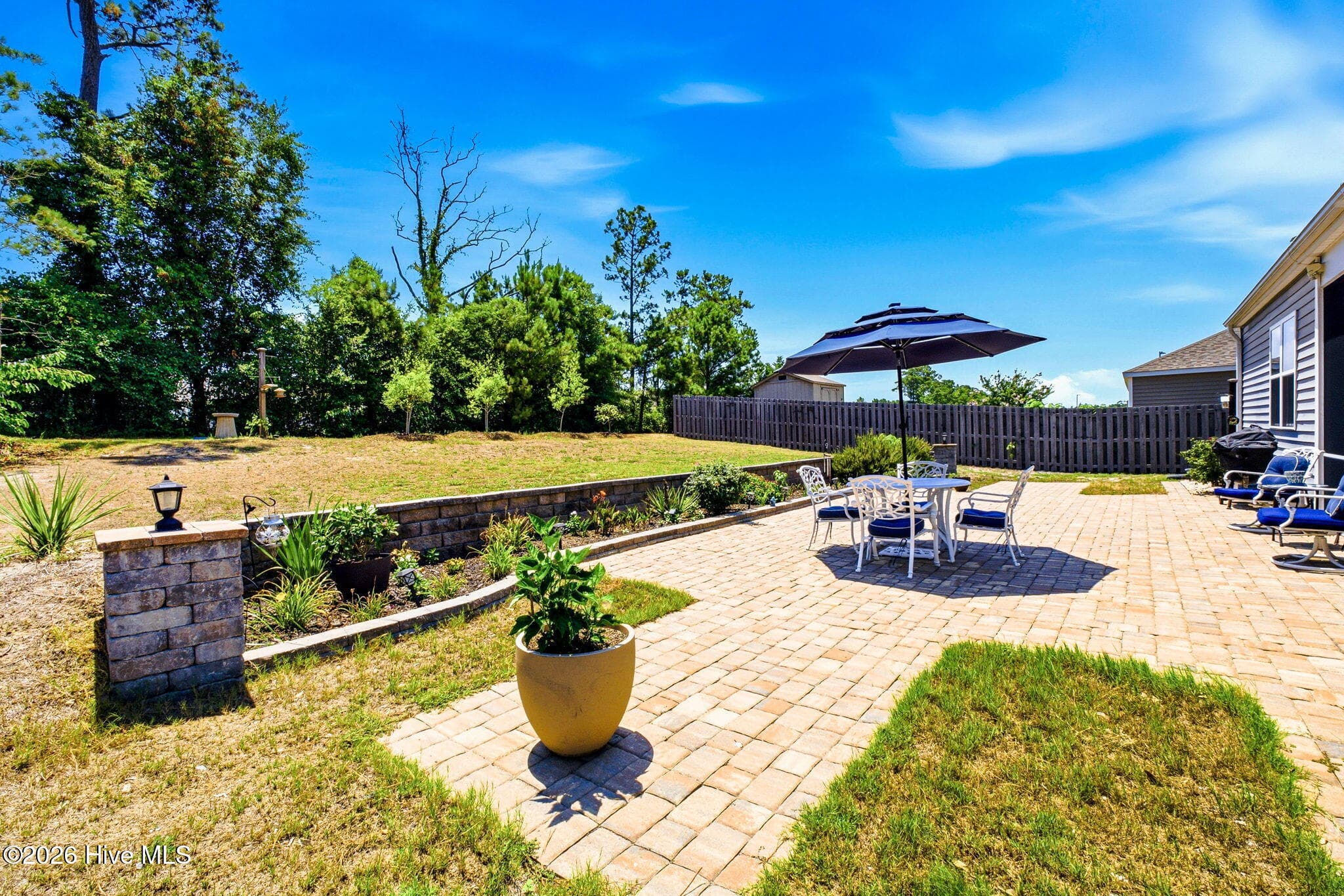 Flower Bed and room for Deck Furniture or Grilling - 1005 S Fisher King Drive SE Lot #291, Bolivia, NC 28422