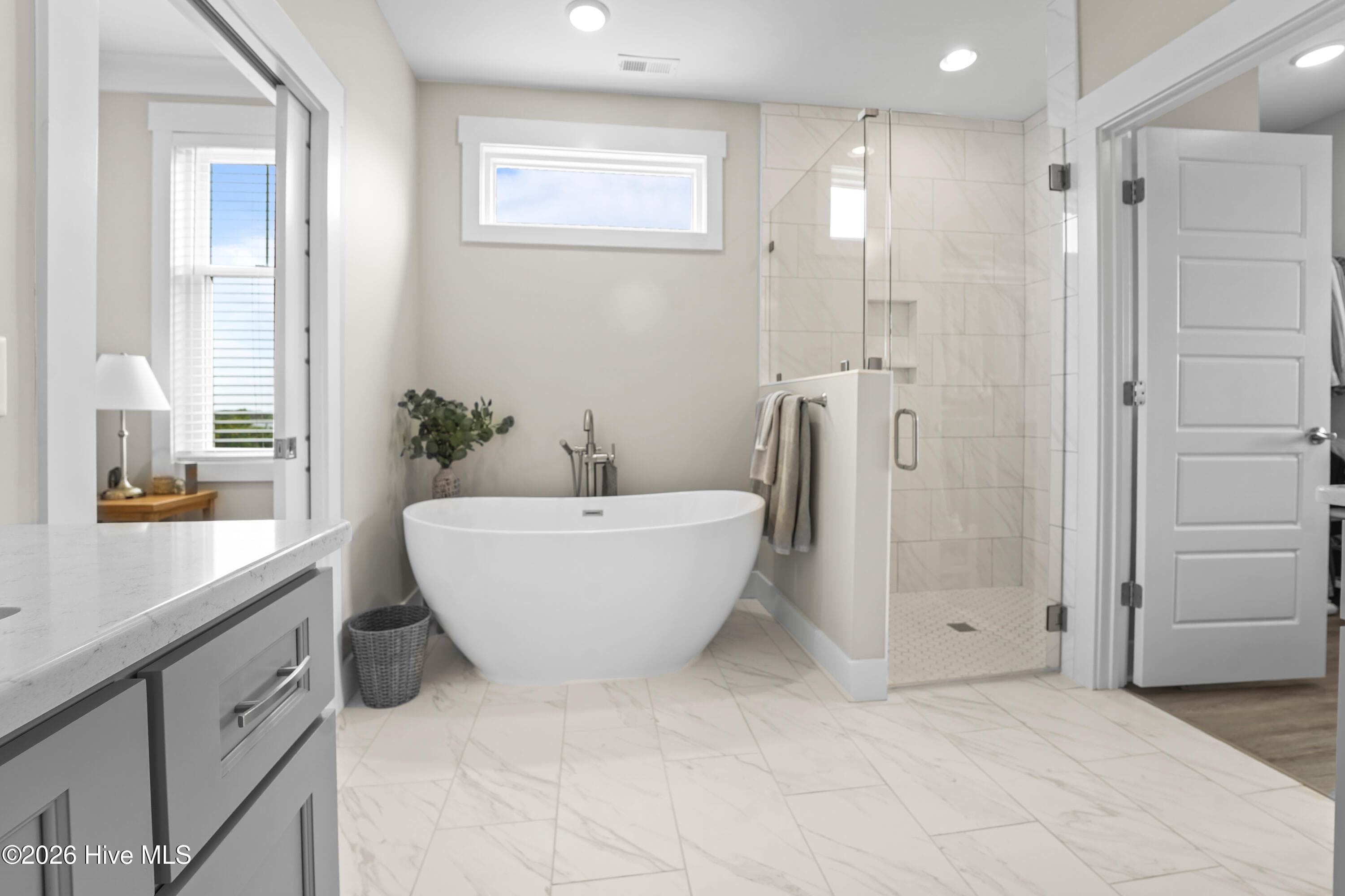 Primary Bathroom - 401 Caspian Court, Holly Ridge, NC 28445