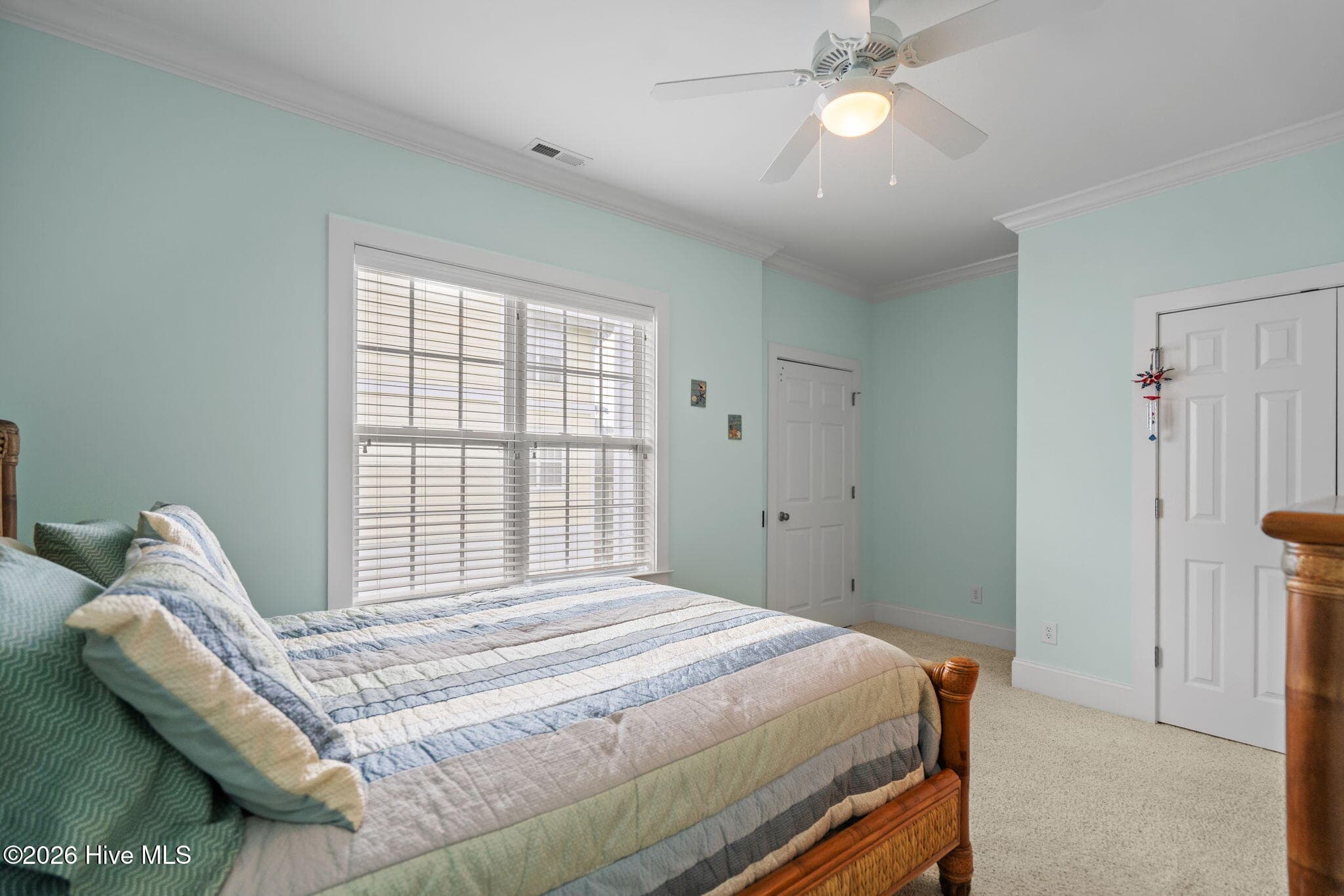 2nd Level Bedroom - 1407 Mackerel Lane Unit 1, Carolina Beach, NC 28428