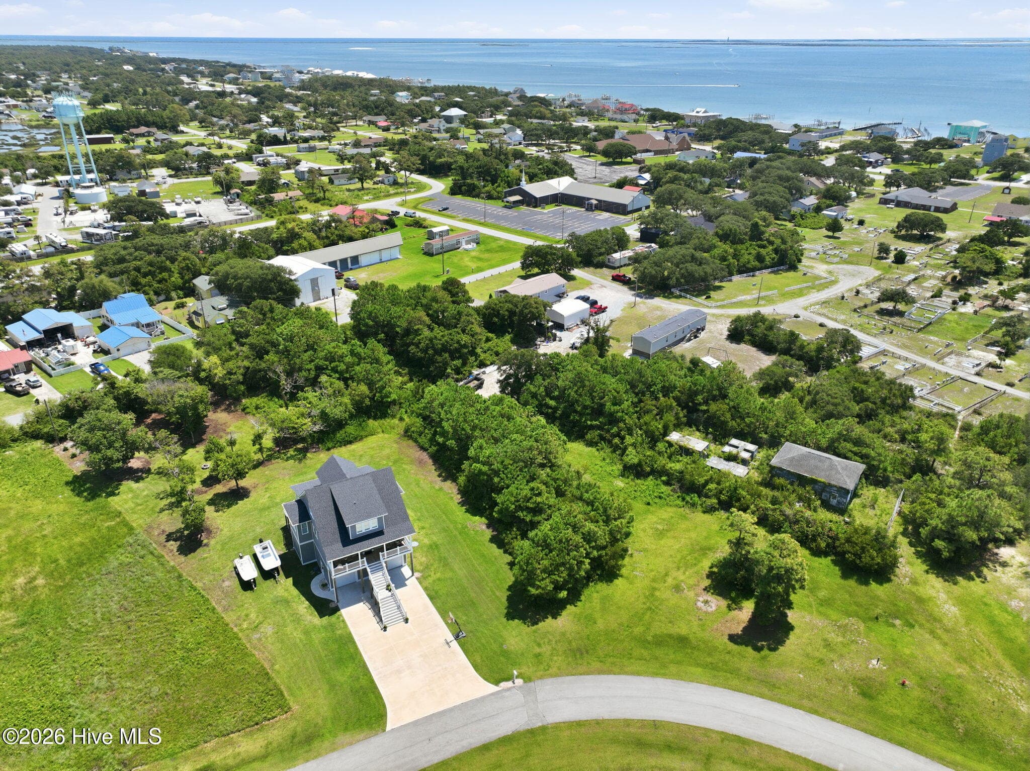 Wooded at 154 Westbay Circle, Harkers Island, NC 28531, photo 5 of 15