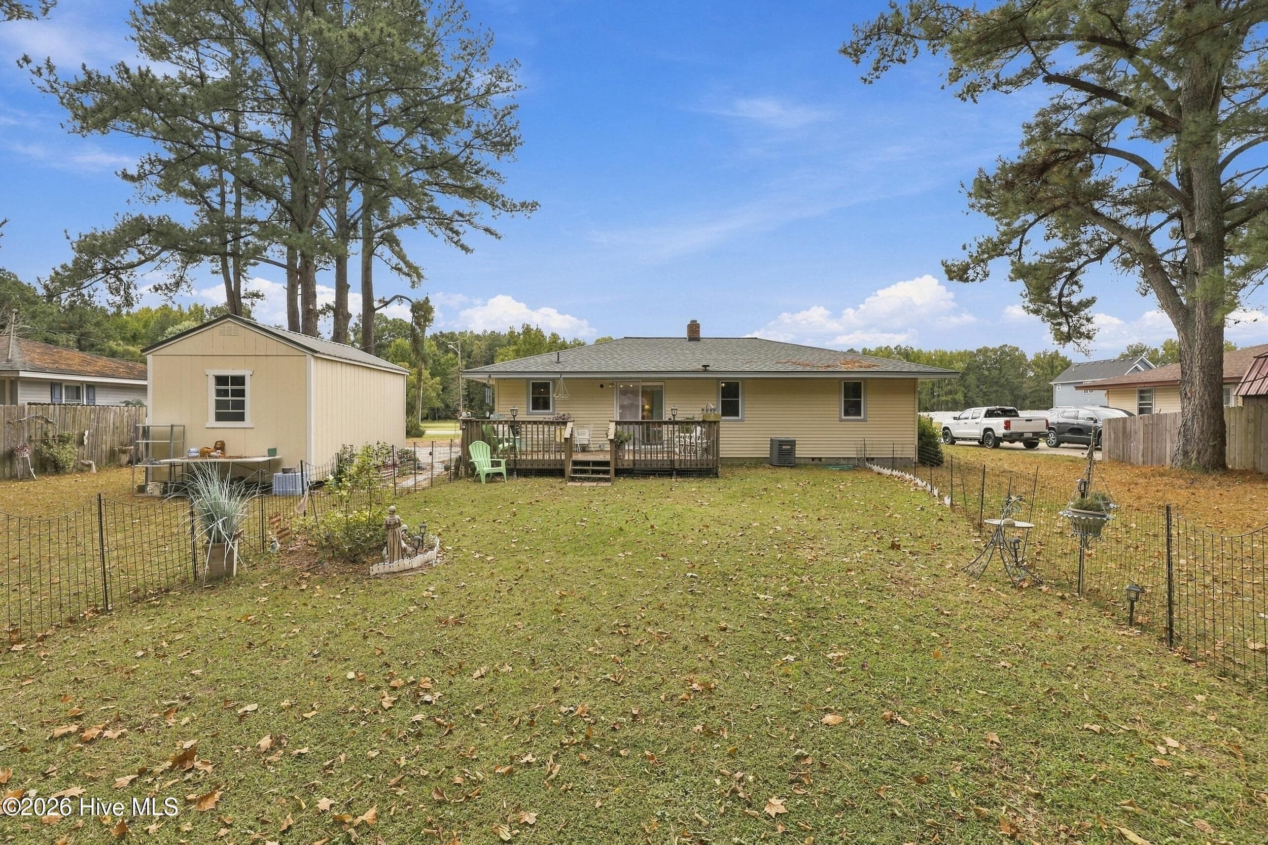 Back Yard - 120 Ranch Drive, Elizabeth City, NC 27909