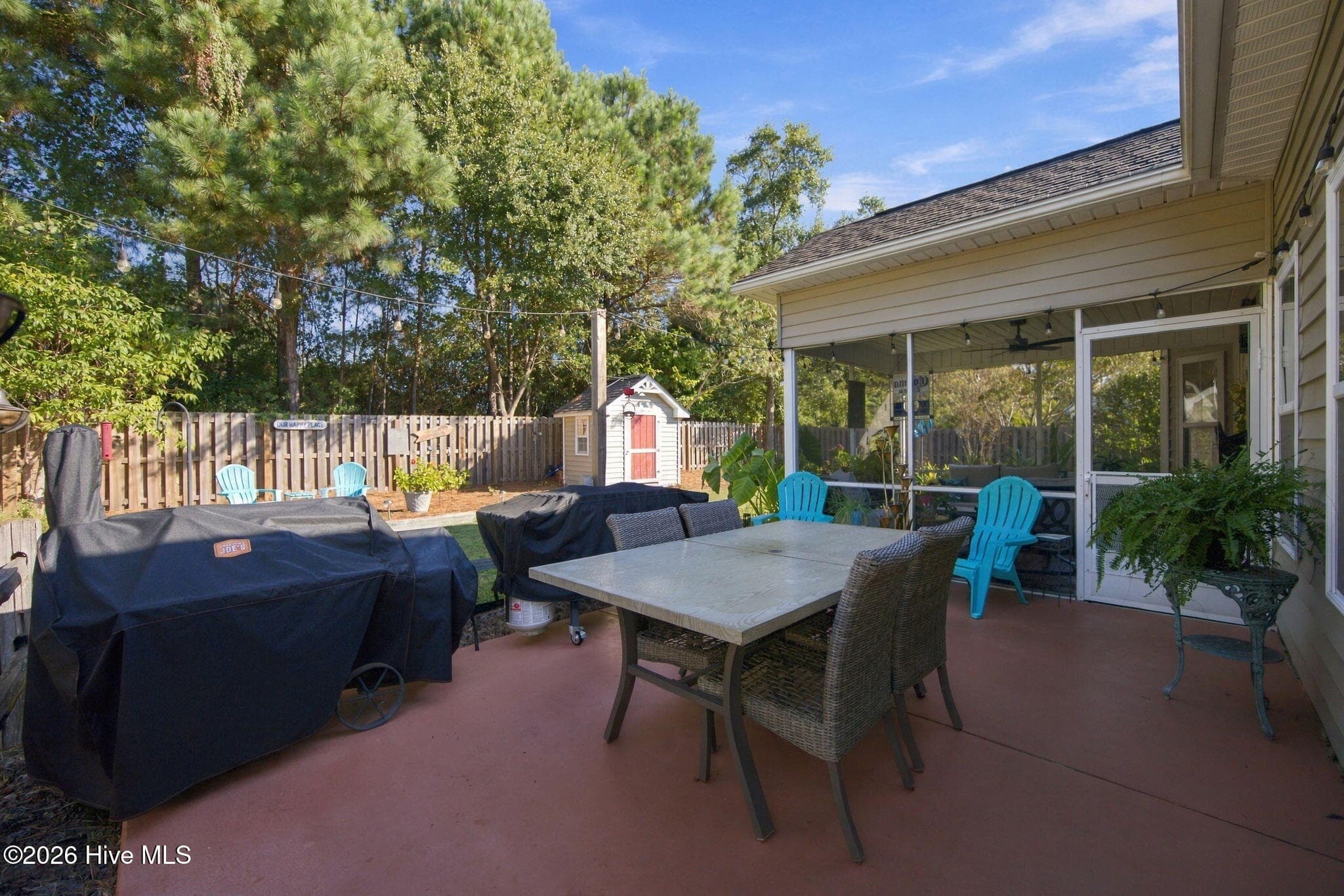 The cook in the family will enjoy this spacious patio for grilling! - 4490 Frying Pan Road SE, Southport, NC 28461, Southport