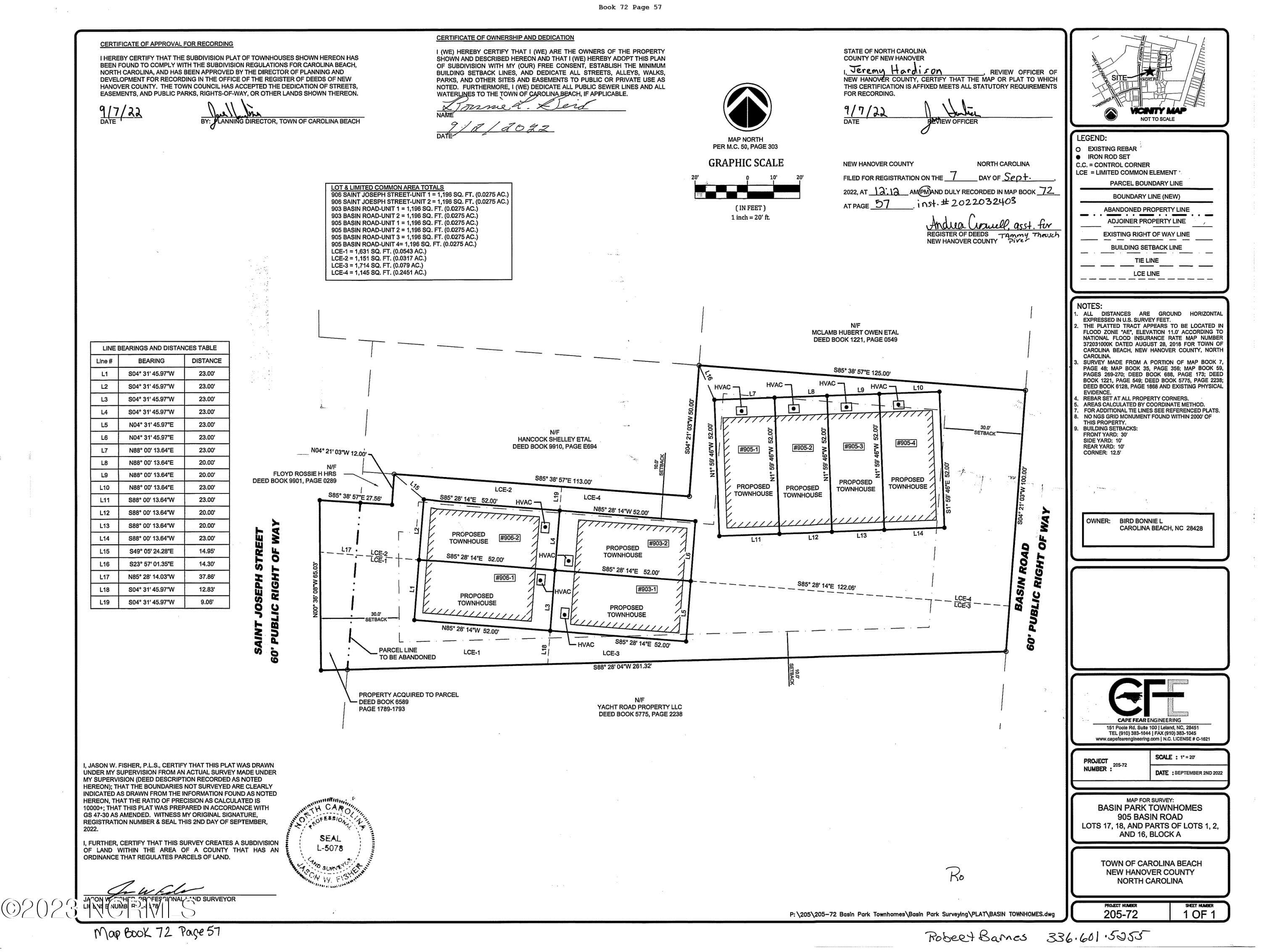 Townhouse at 905 Basin Road Unit 4, Carolina Beach, NC 28428, photo 61 of 68